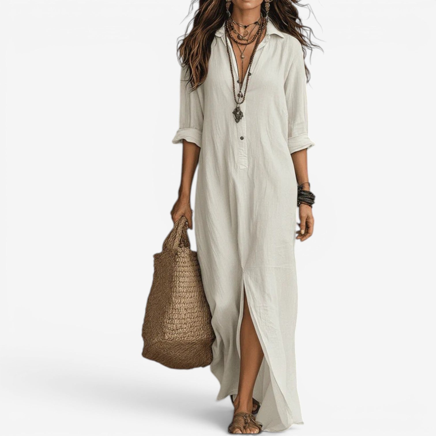 Amor™ Long shirt dress