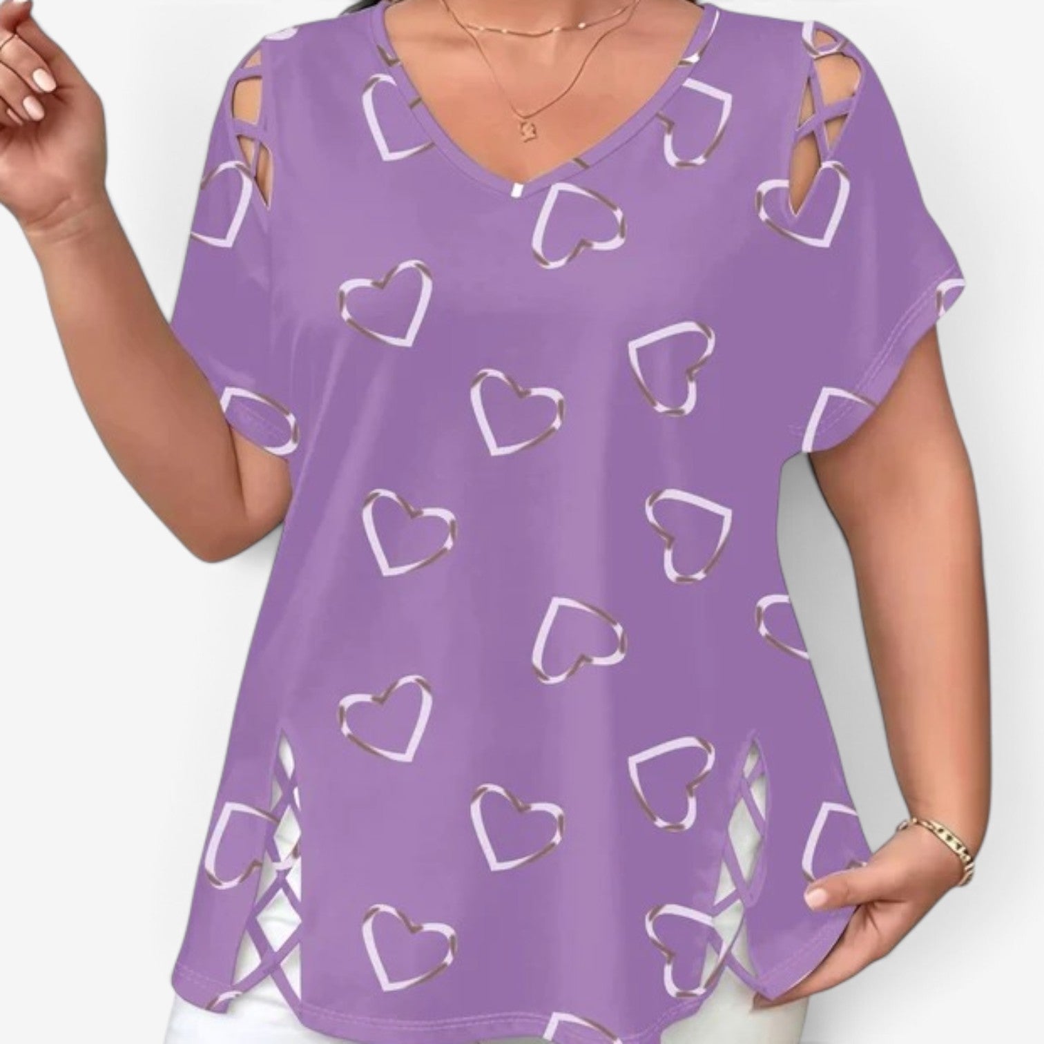 Jollie™ Heart print top