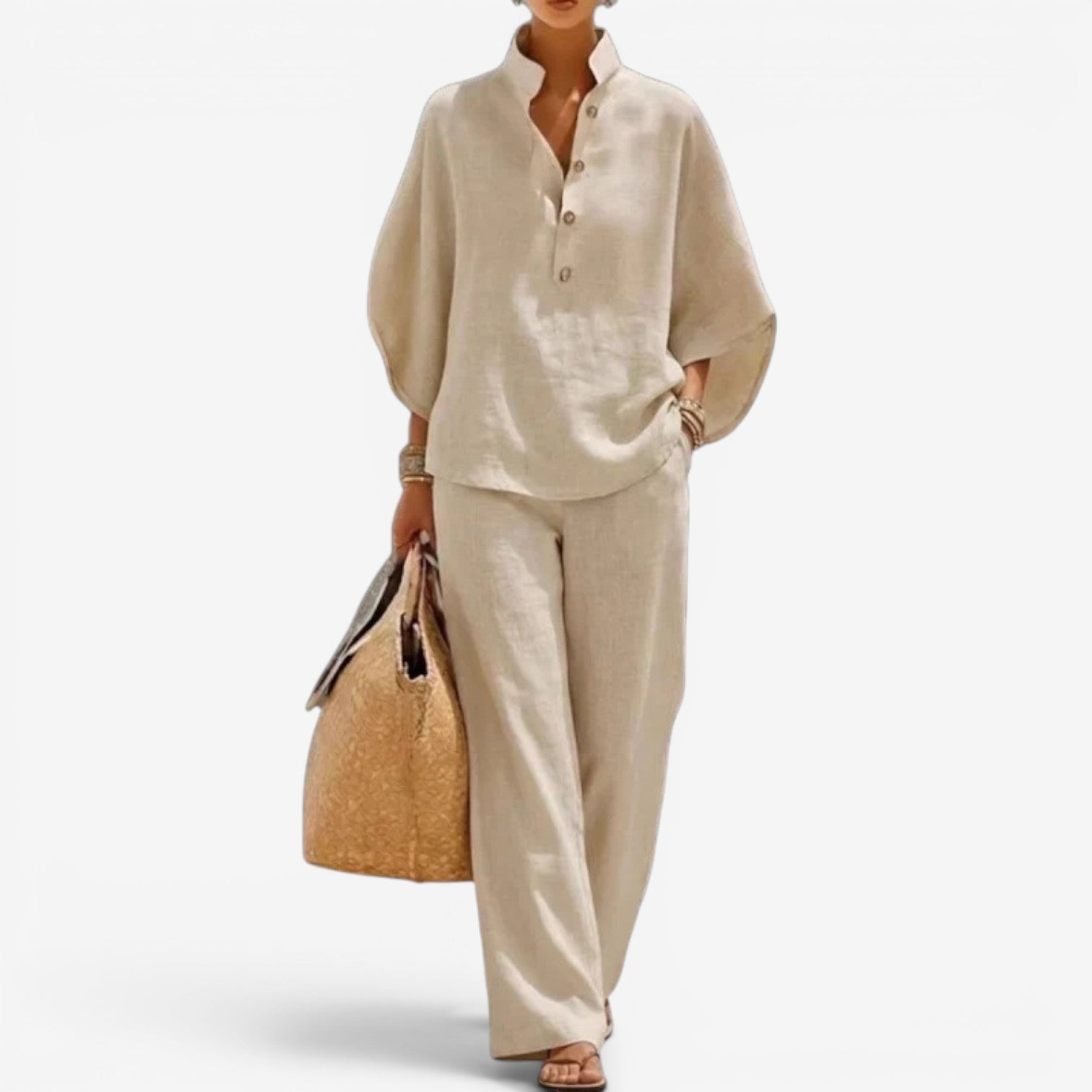Alice™ Linen Two-Piece Set
