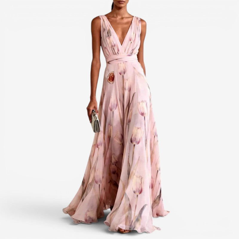 Sue™ Long floral dress
