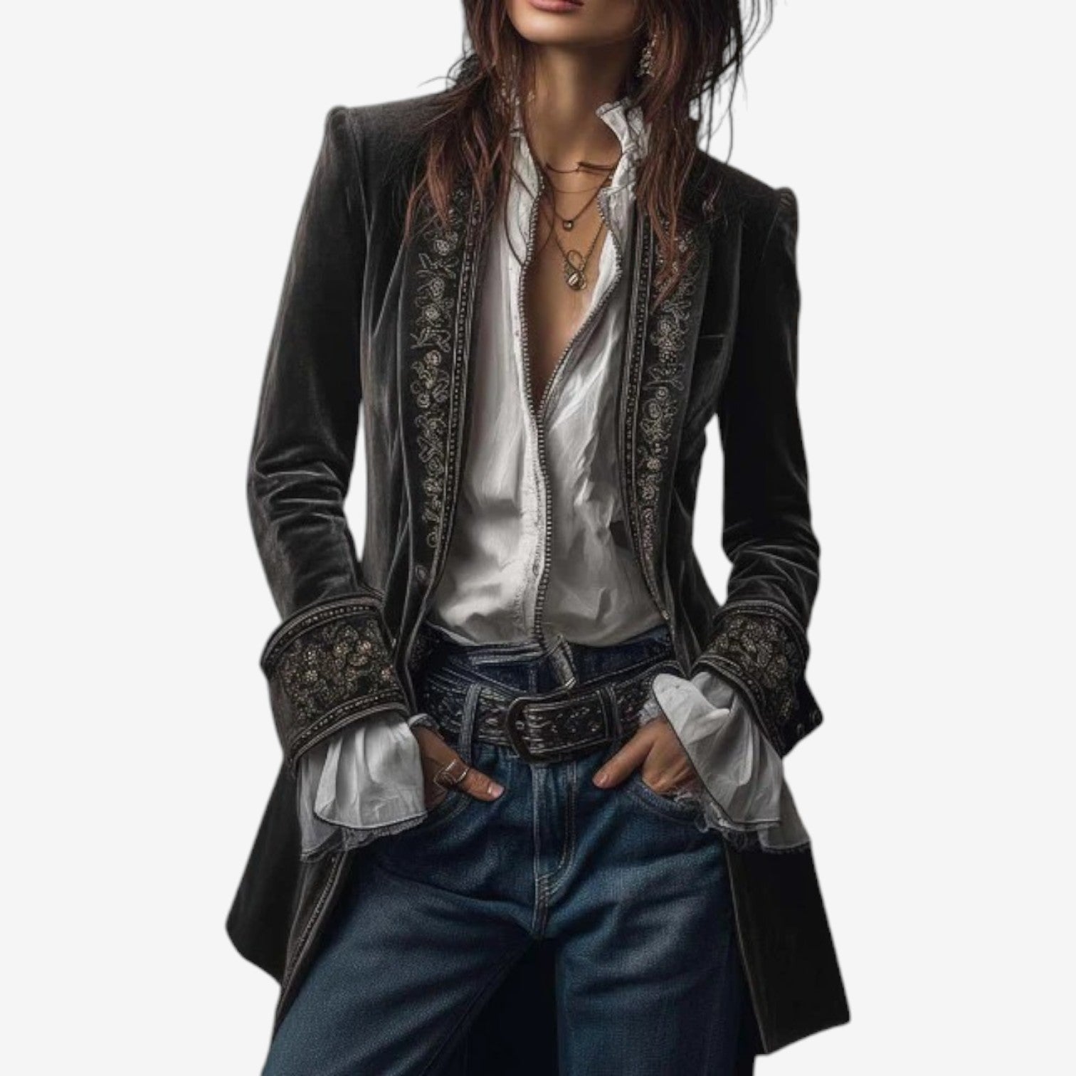 Ramousse™ Embroidered Blazer