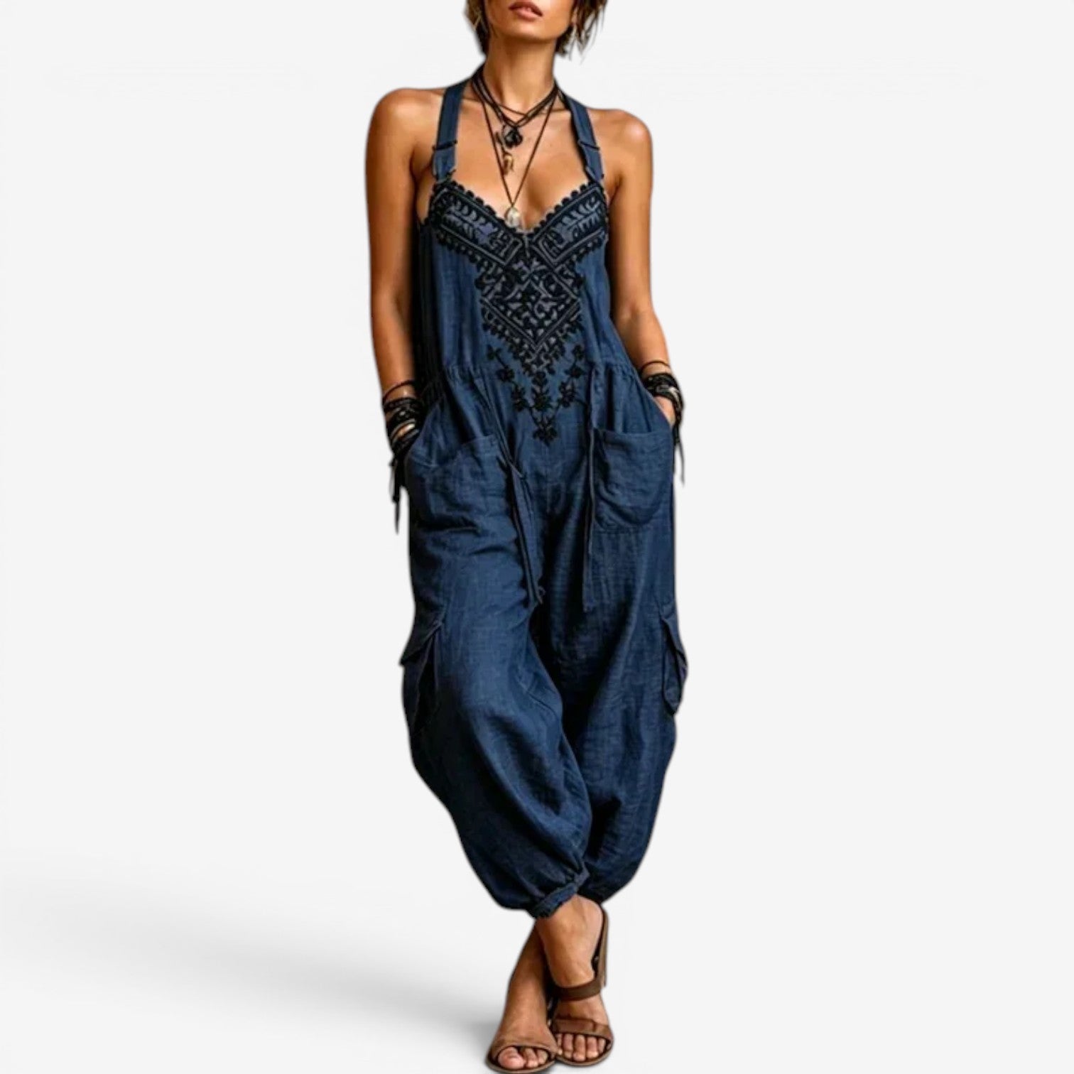 Emellia™ Boho style jumpsuit