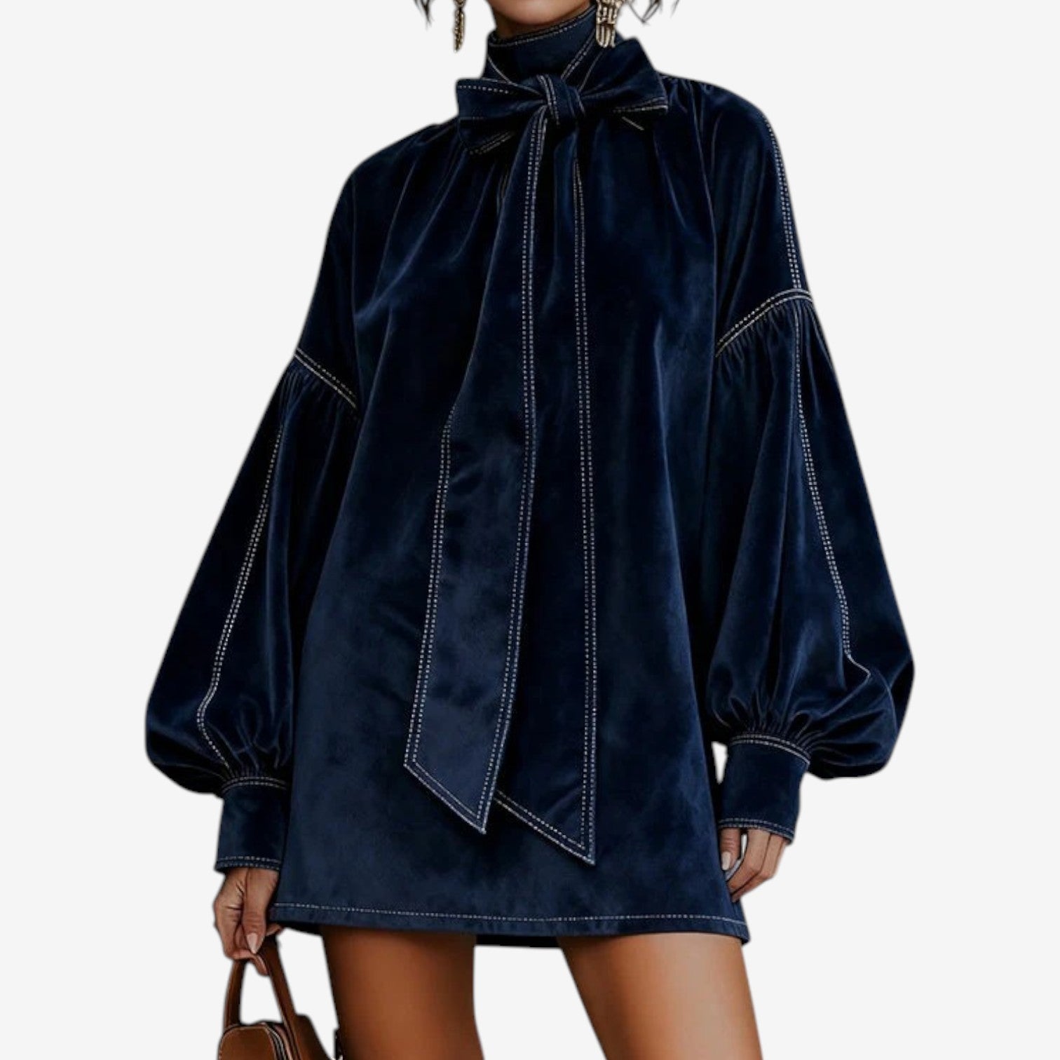 Mehmeti™ Velvet Dress