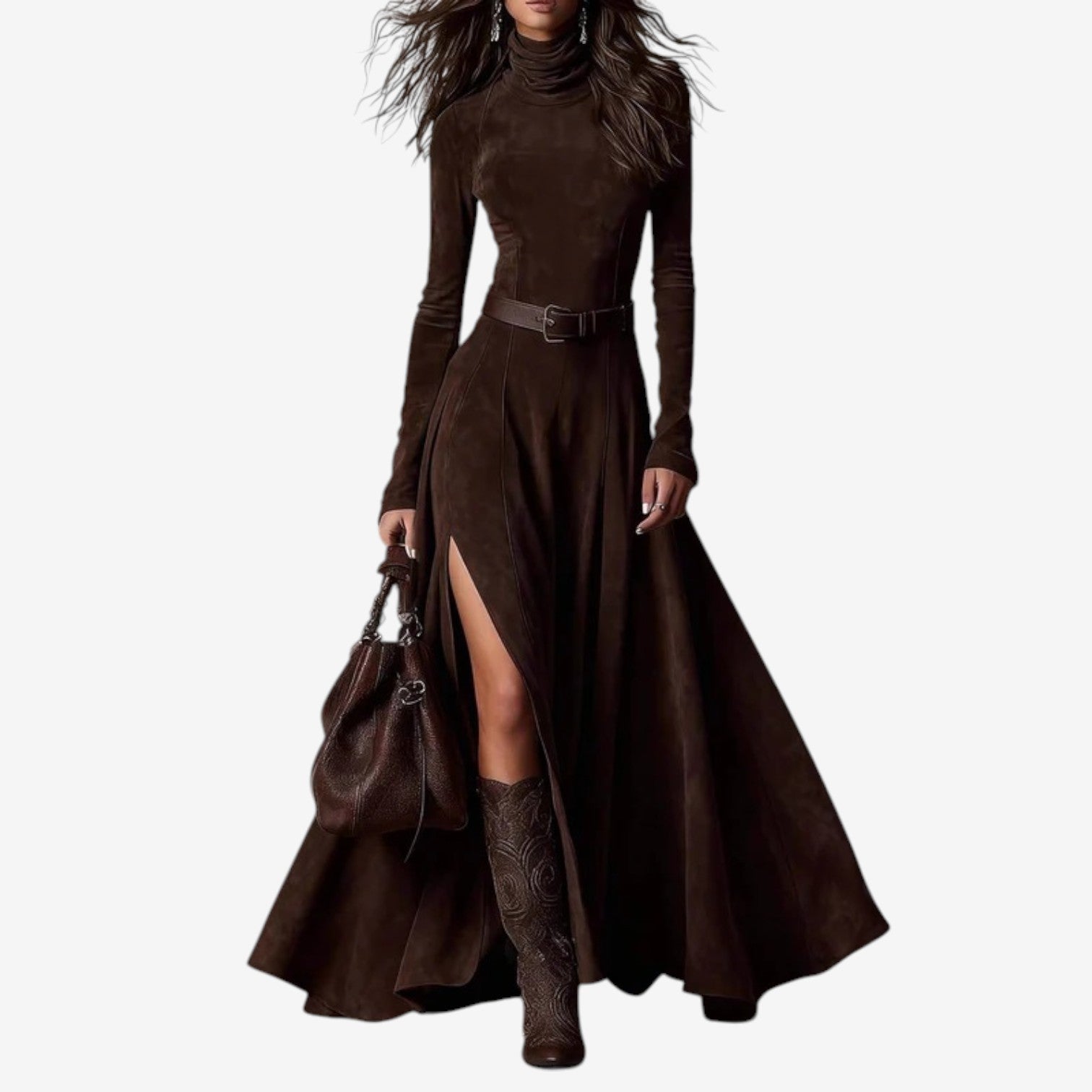 Solène™ Velvet Dress