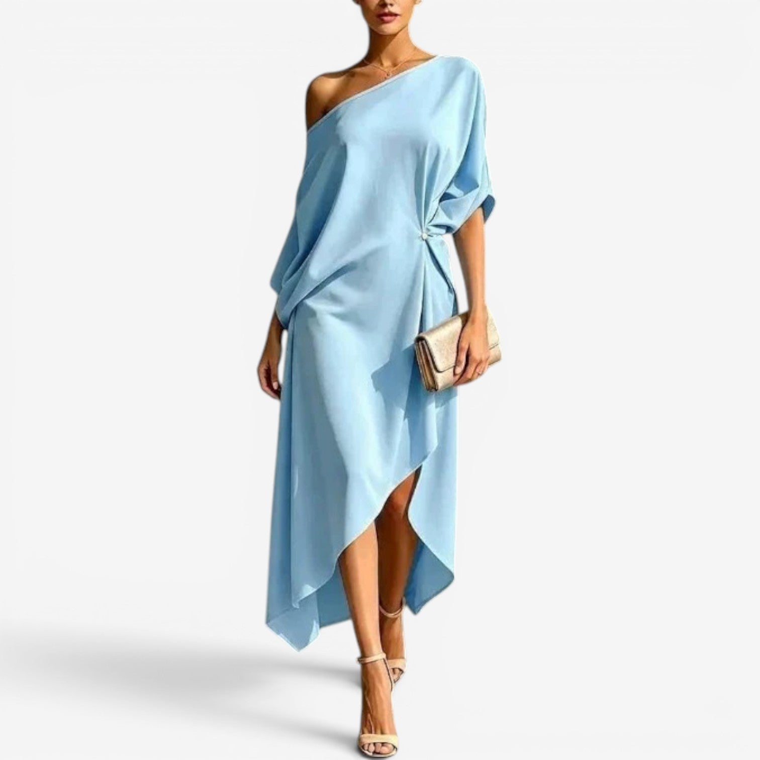 Candice™ One-shoulder midi dress