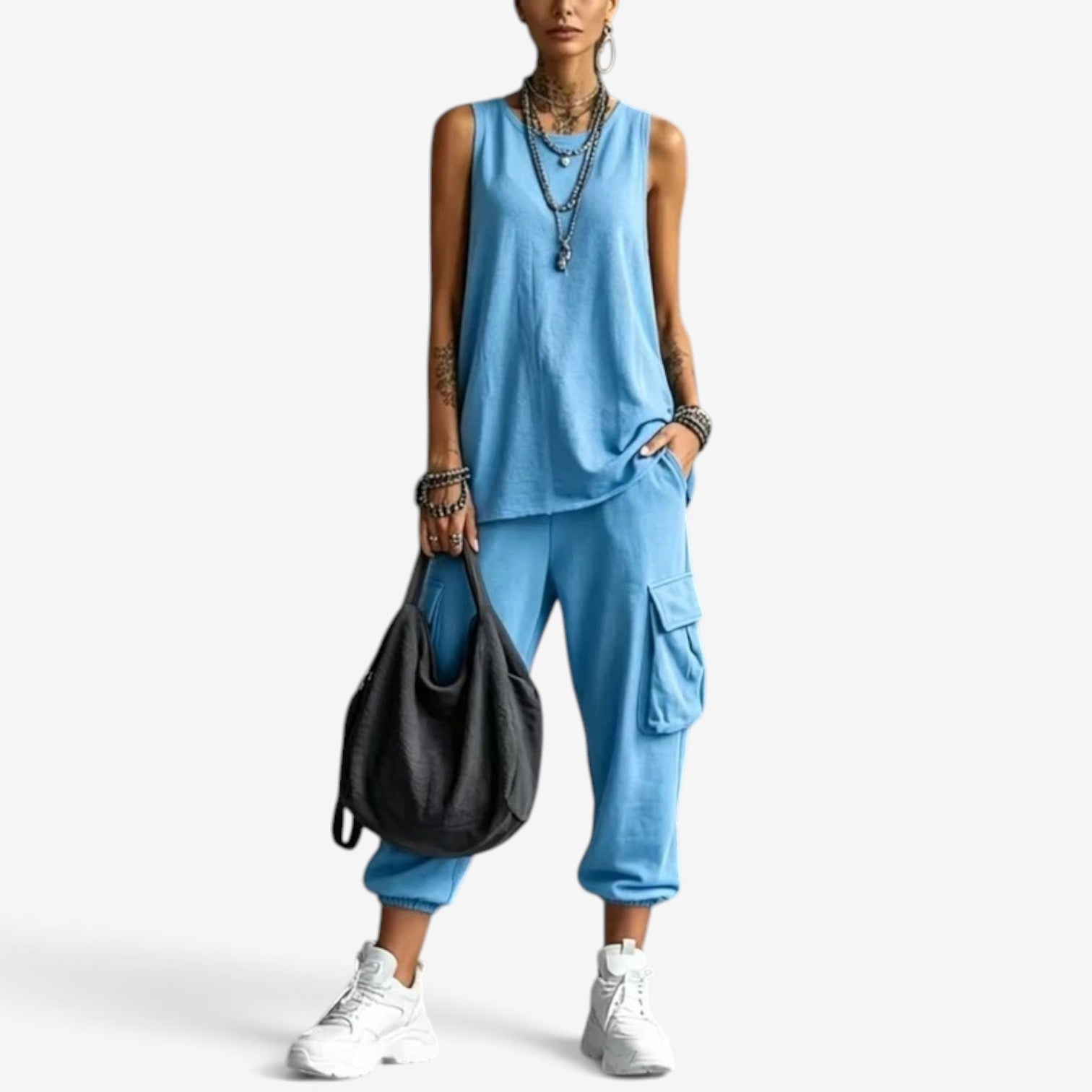 Ellie™ Two-piece sleeveless top
