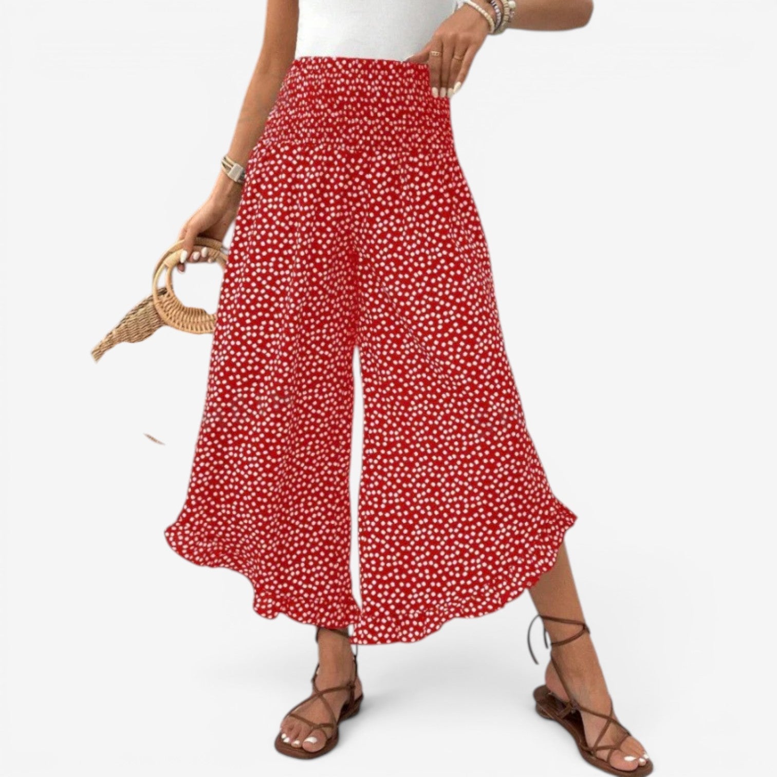 Ceffy™ Wide leg trousers
