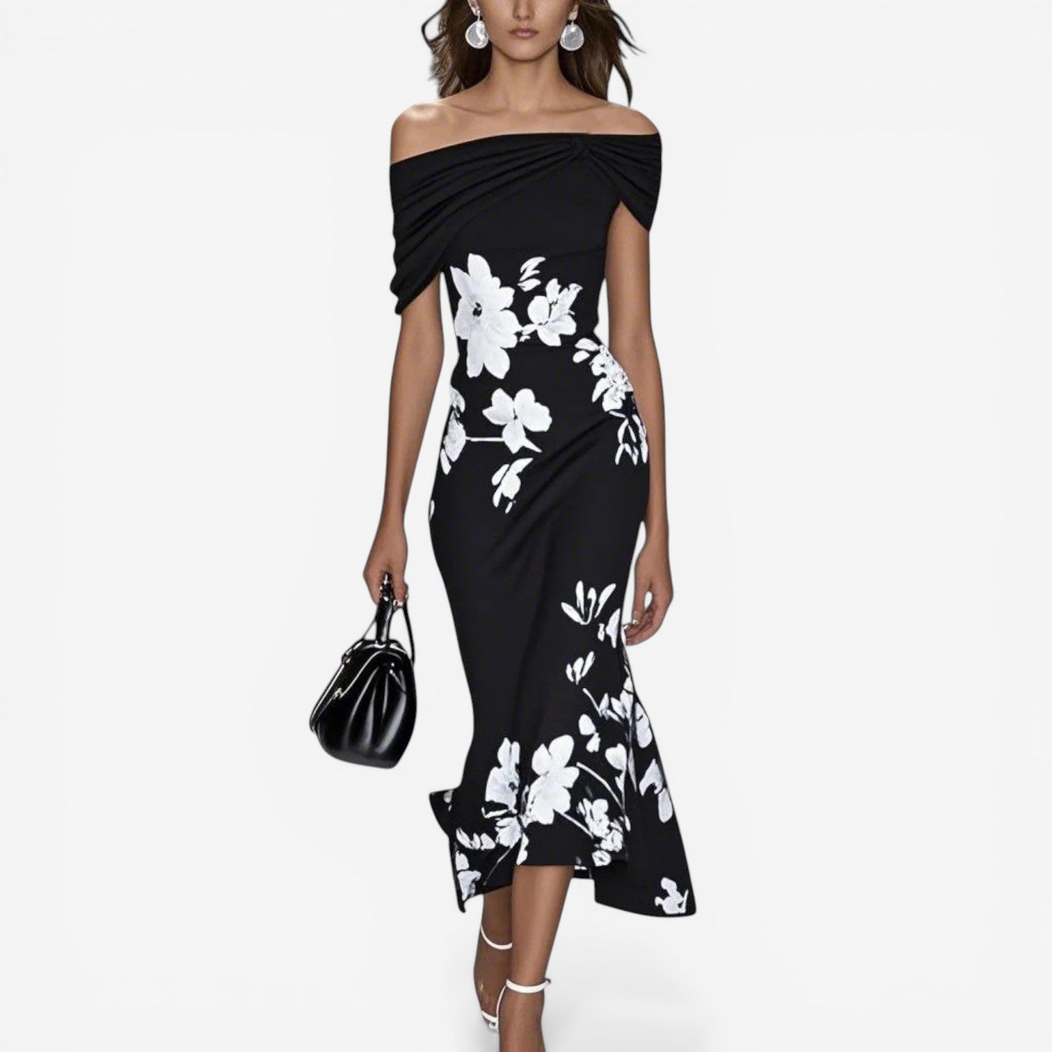Glaiza™ Floral midi dress
