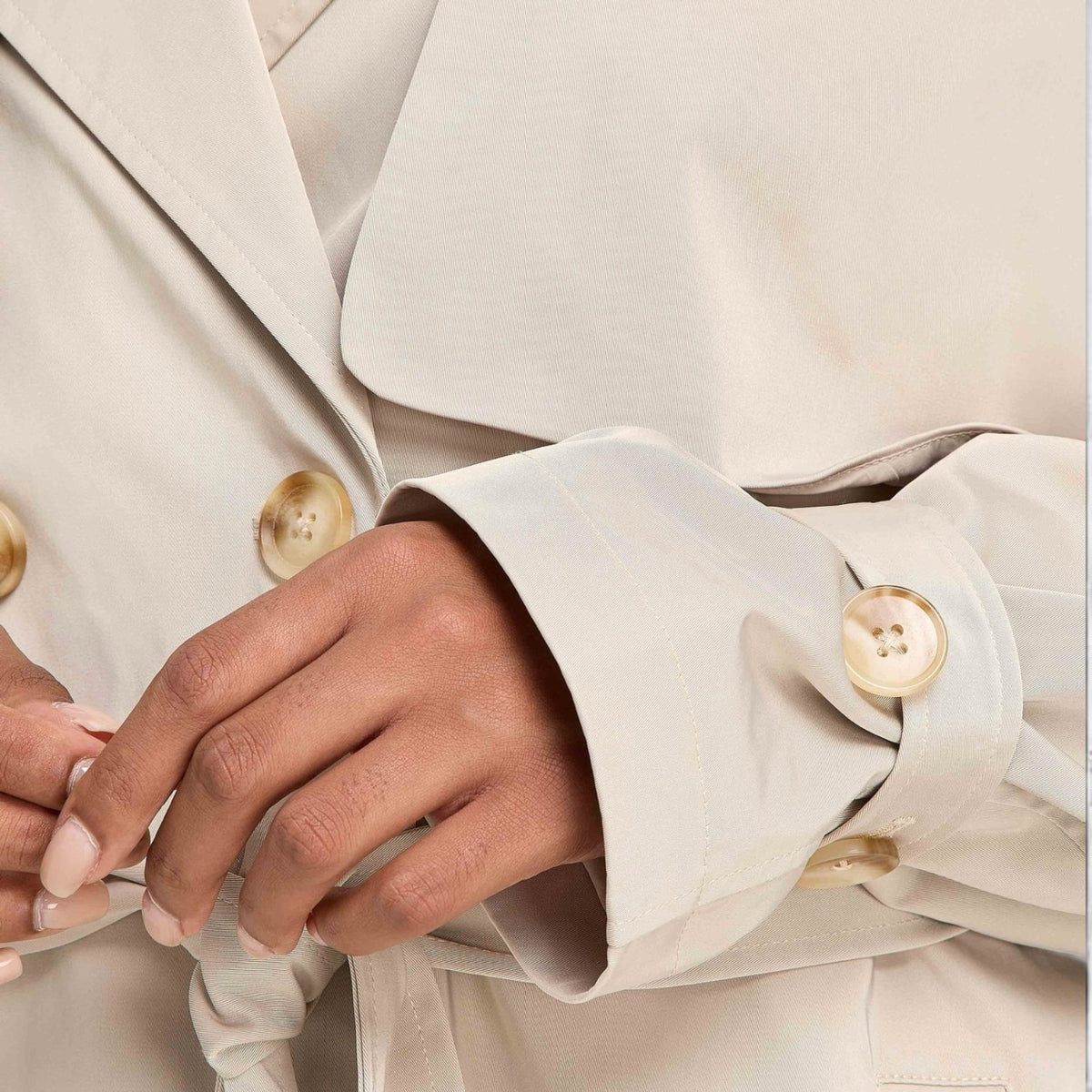 Rosemarie™ Double-Breasted Belted Trench