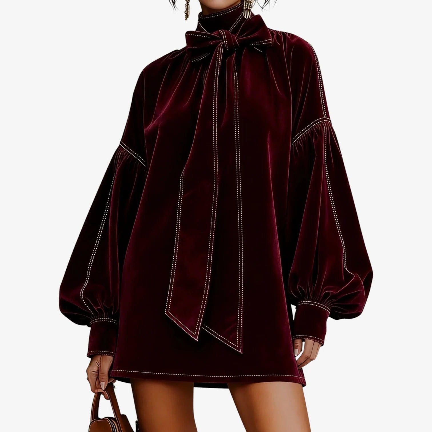 Mehmeti™ Velvet Dress