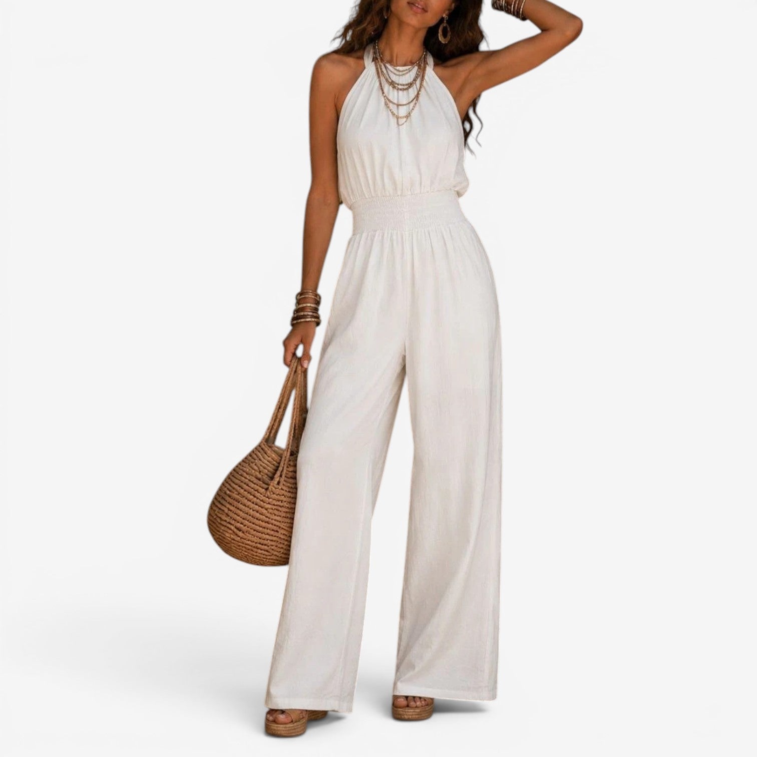 Glecy™ Wide-leg jumpsuit