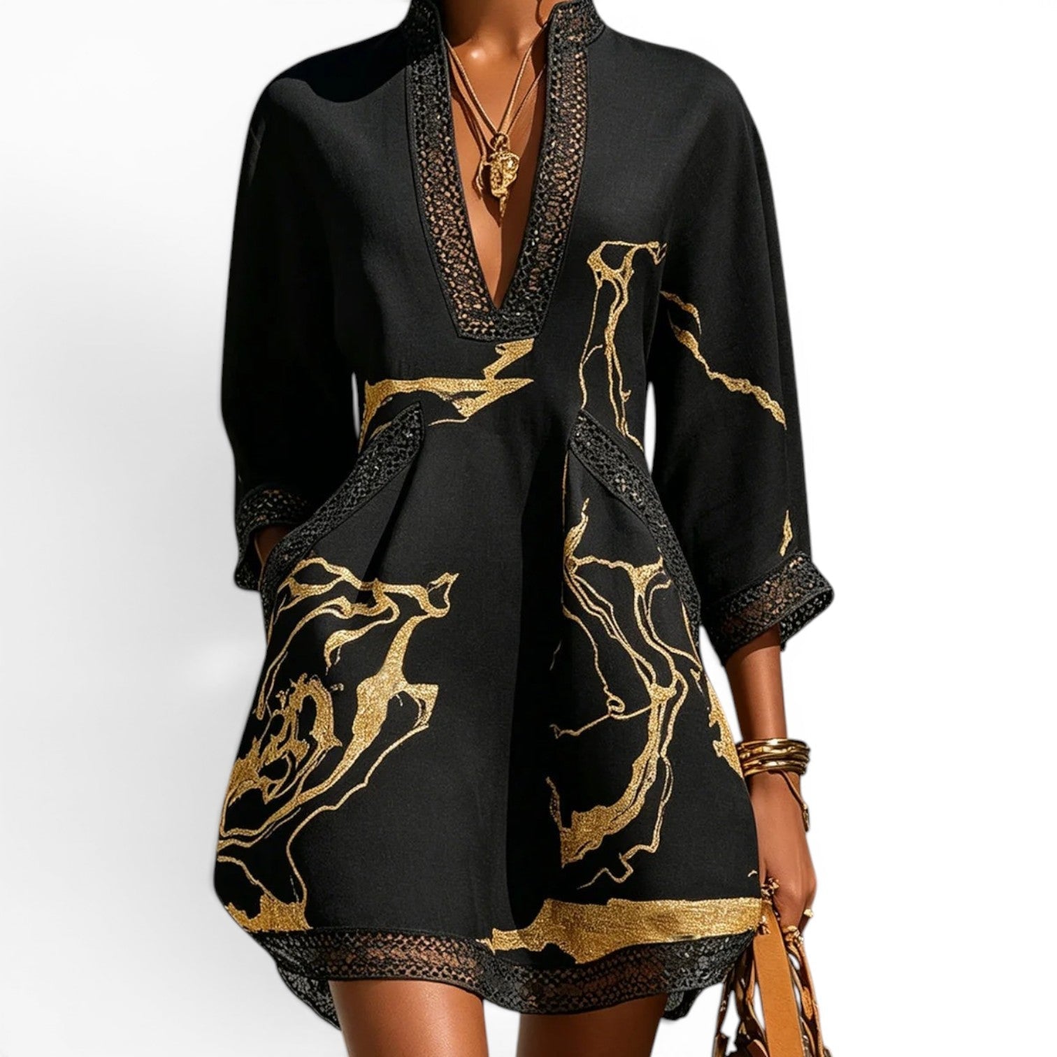 Sevira™ Short tunic dress