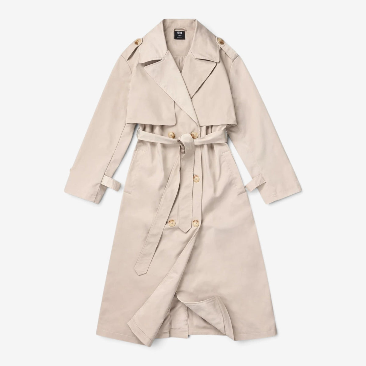 Rosemarie™ Double-Breasted Belted Trench