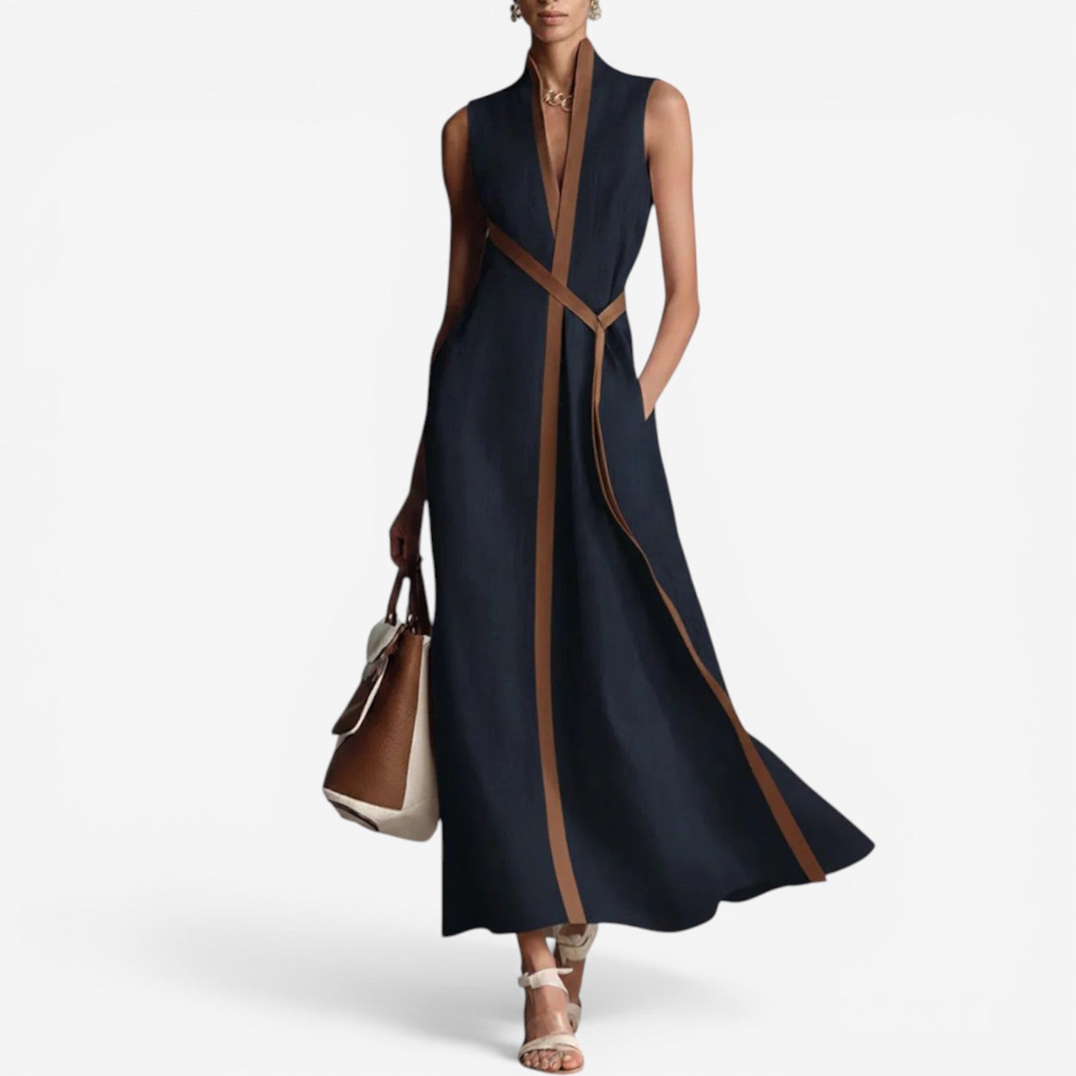 Allena™ Modern wrap dress