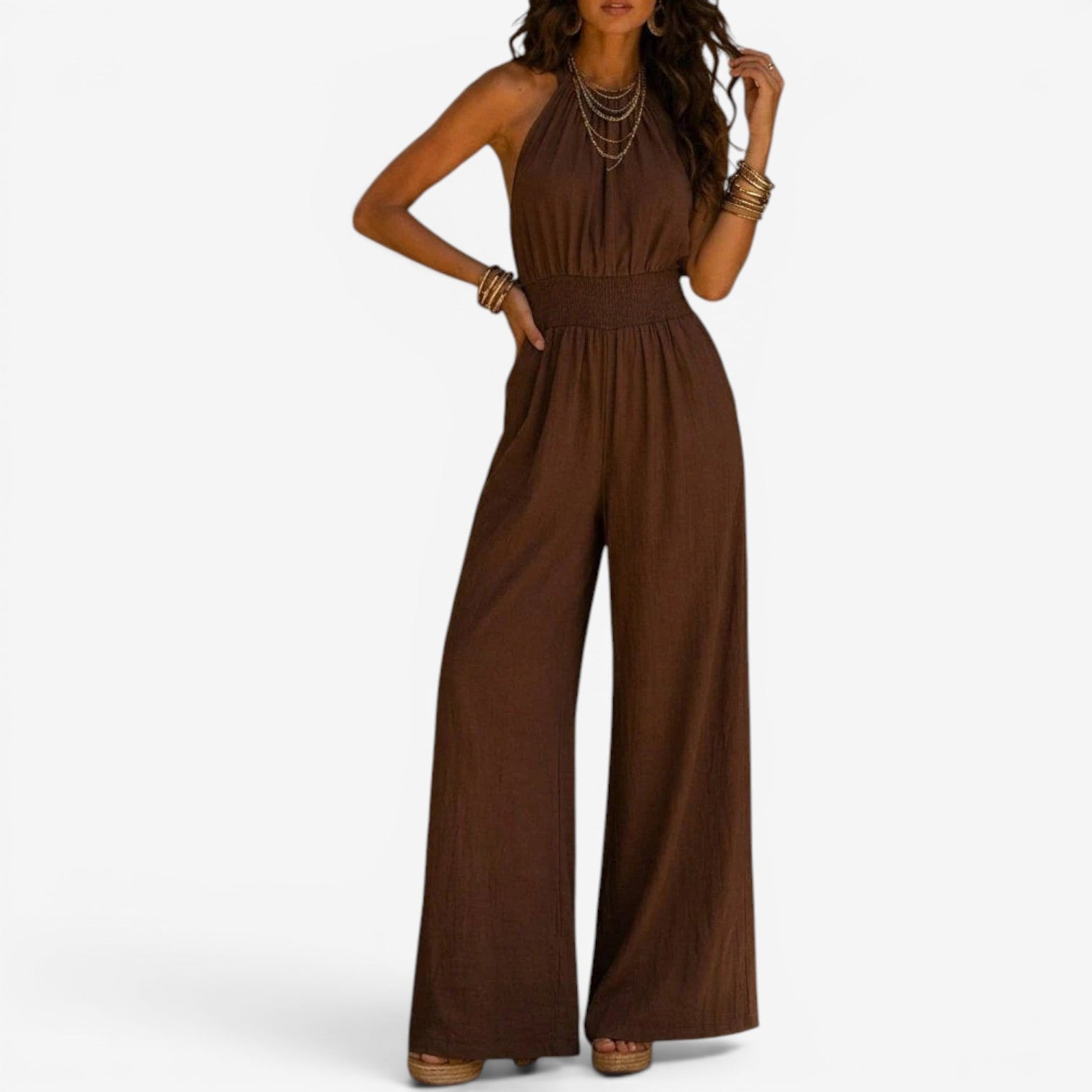 Glecy™ Wide-leg jumpsuit