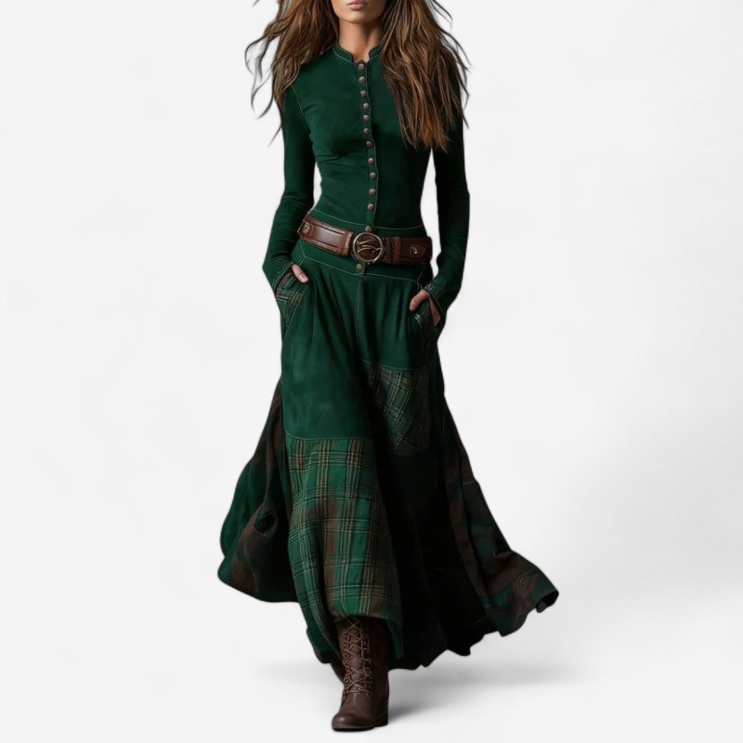 Garnier™ Suede Dress