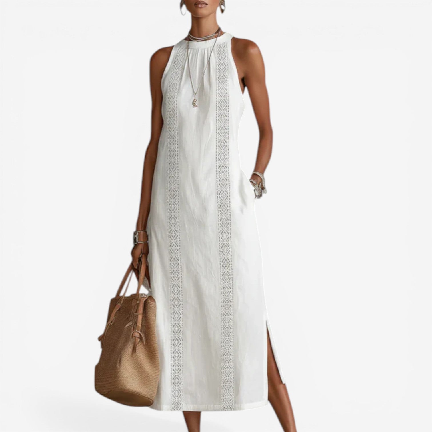 Althea™ Minimalist Midi Dress