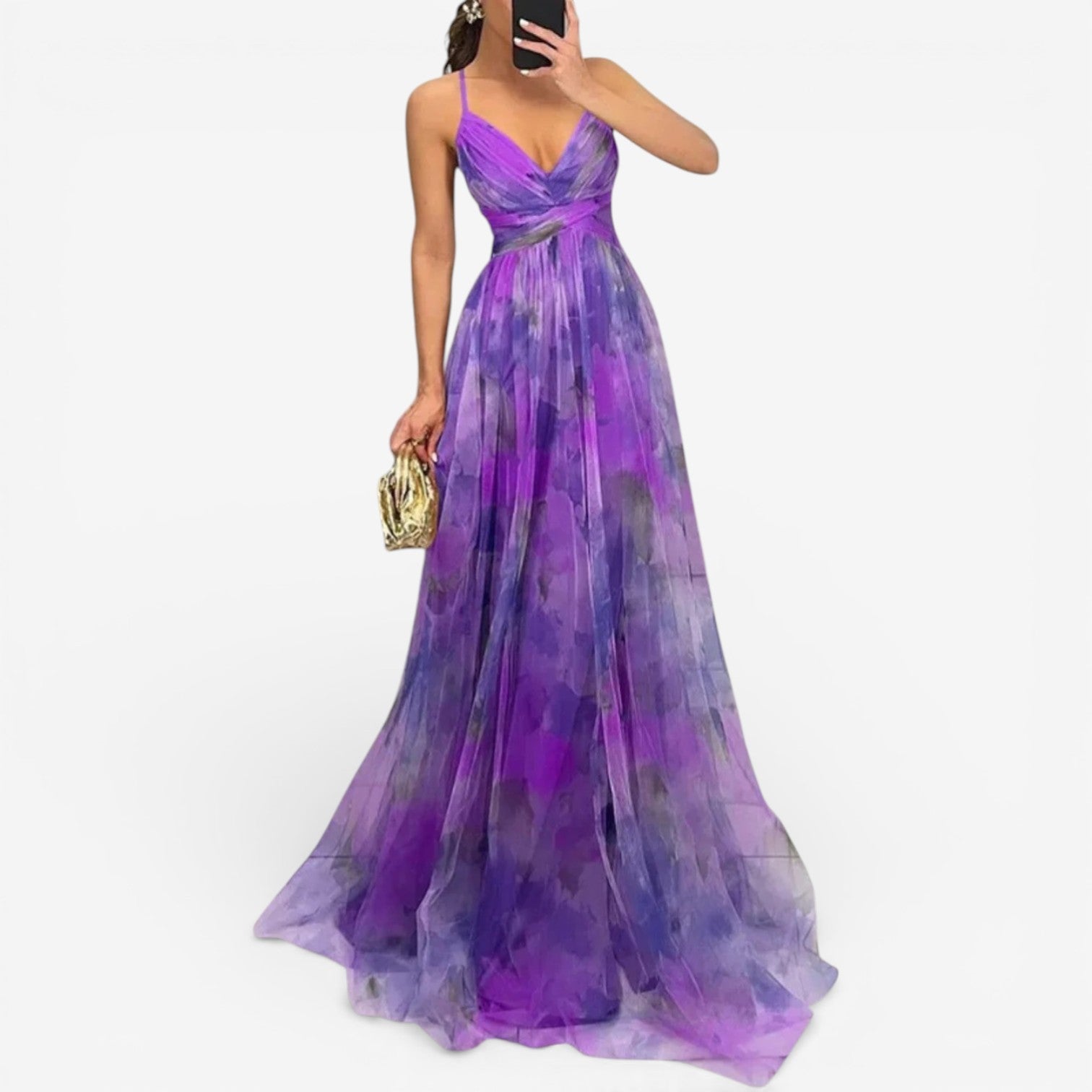Hilda™ Floral Maxi Dress Style