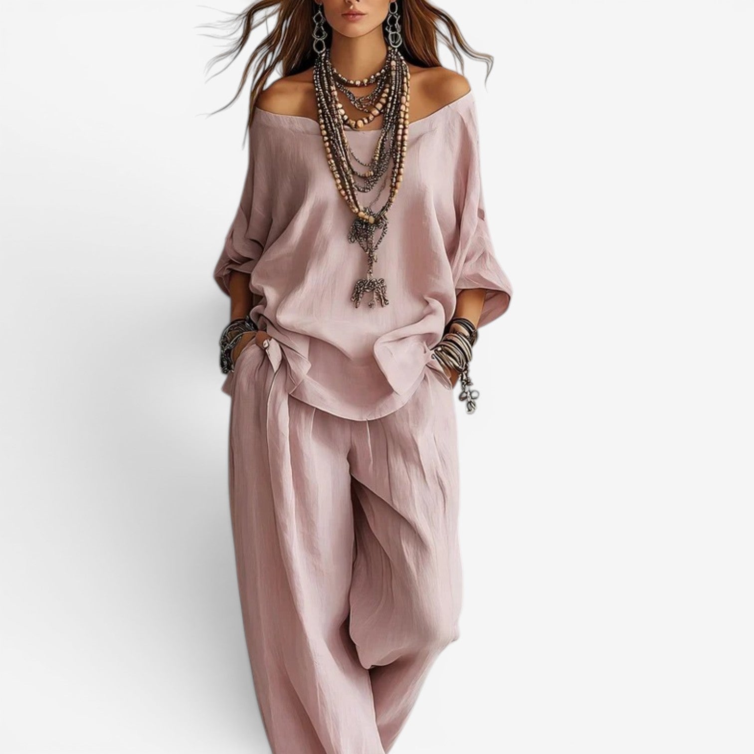 Francine™ Bohemian outfit