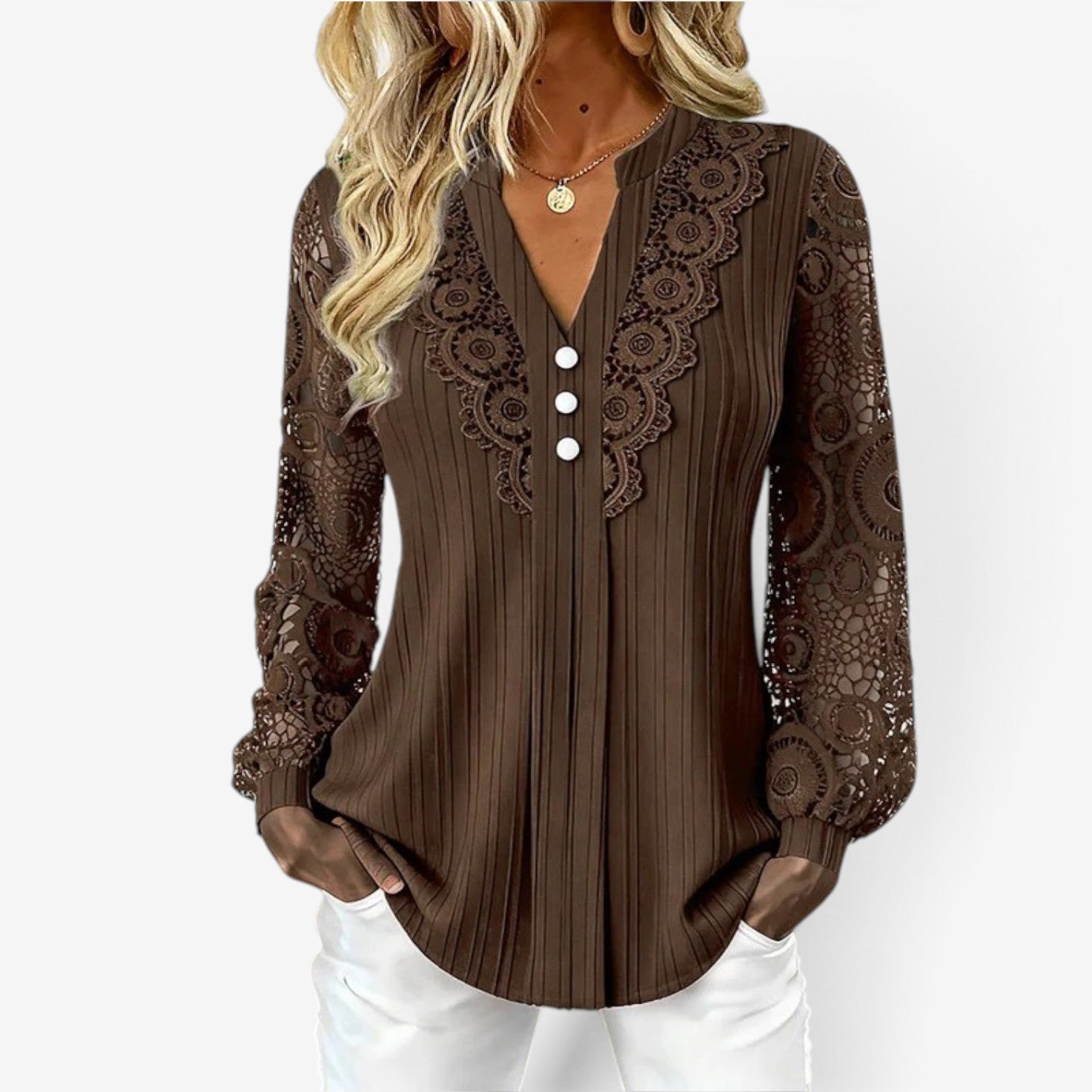 Rhea™ Long-sleeved blouse