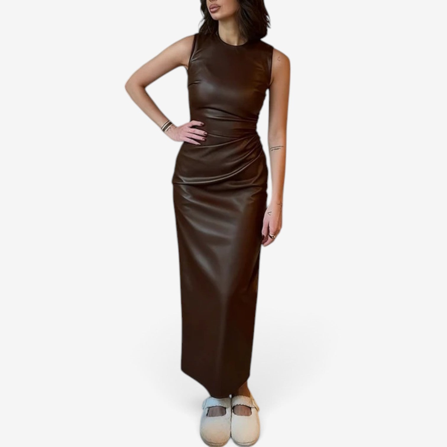 Claire™ Sleeveless midi dress