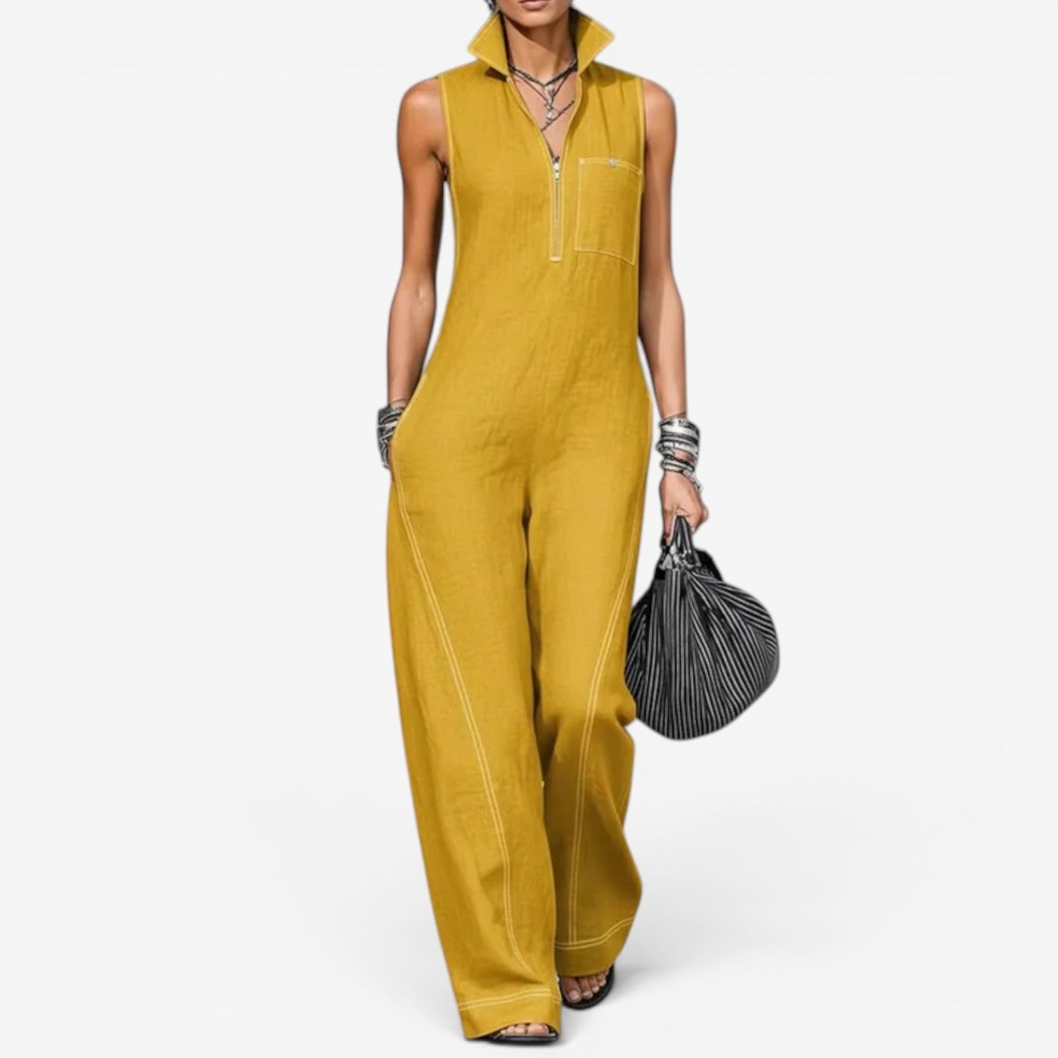 Tanya™ Sleeveless jumpsuit