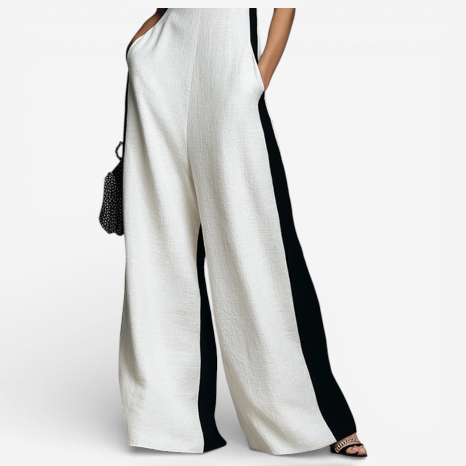 Maybelle™ Elegant Two-Tone Jumpsuit