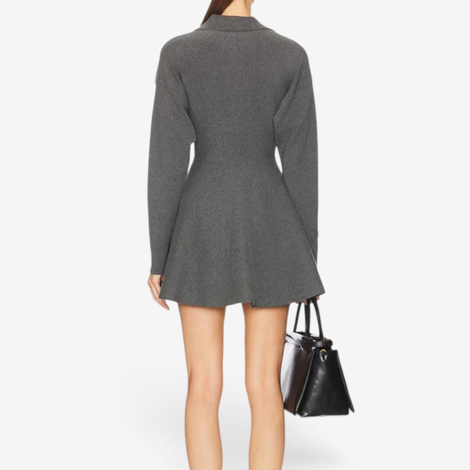 Porsha™ Collared knit mini dress