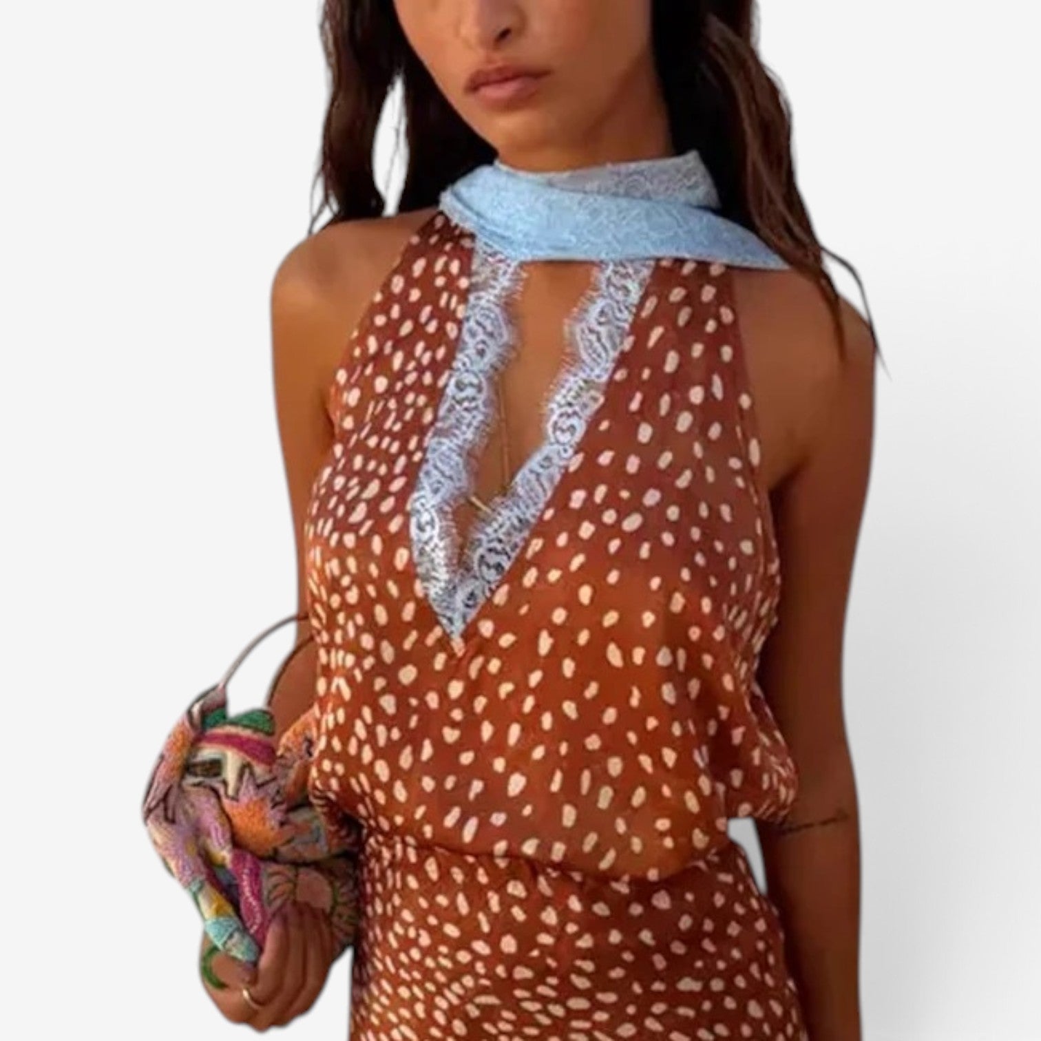 Hareth™ Polka dot lace set
