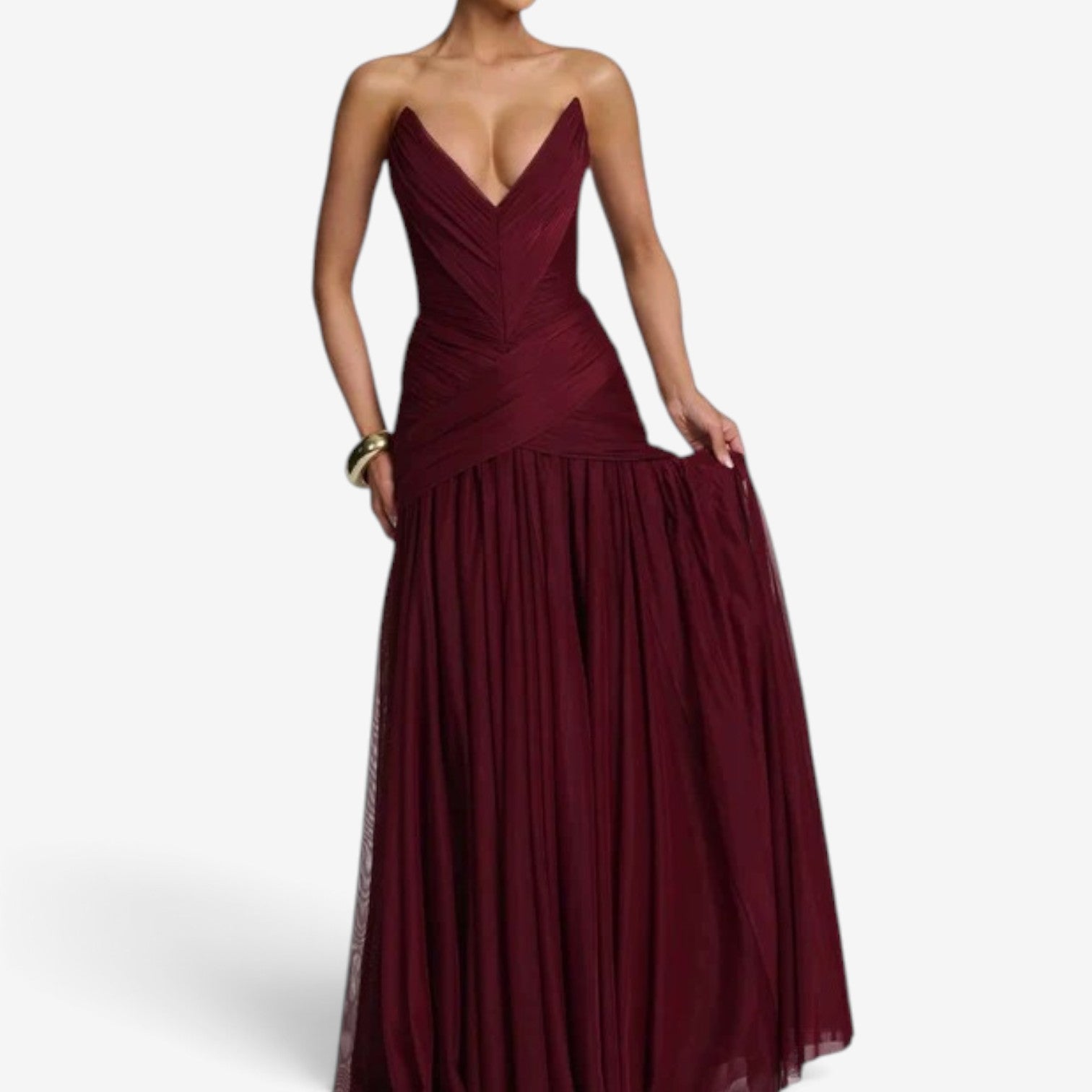 Raiah™ Strapless ball gown