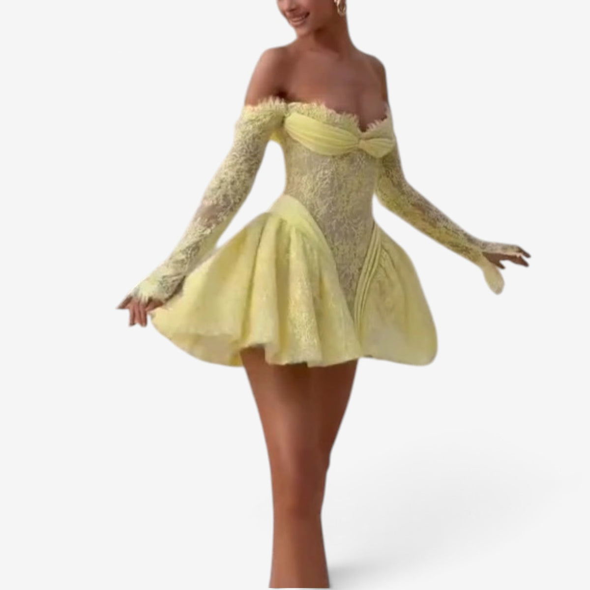 Taliyah™ Draped corset mini dress