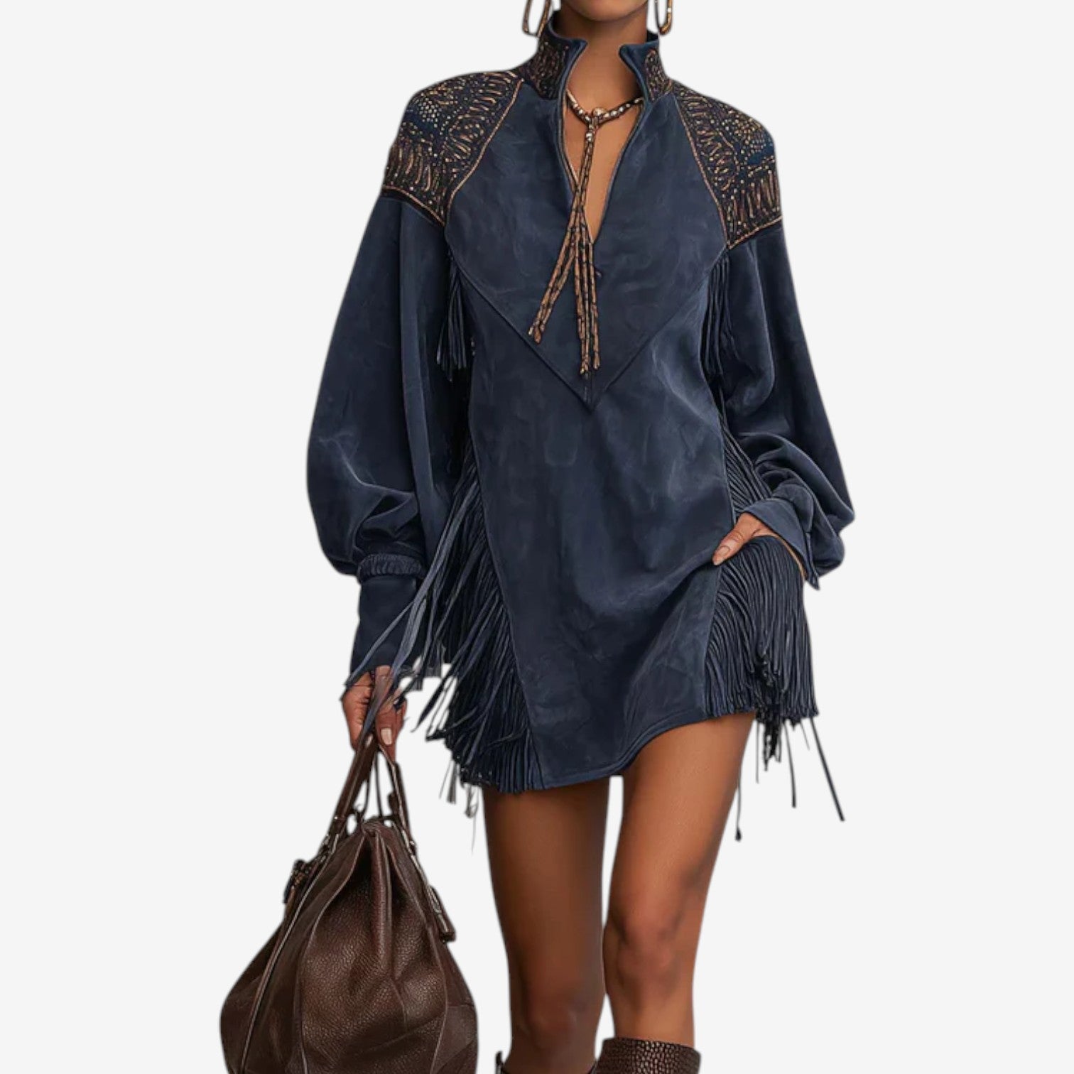 Pasolini™ Fringe Dress