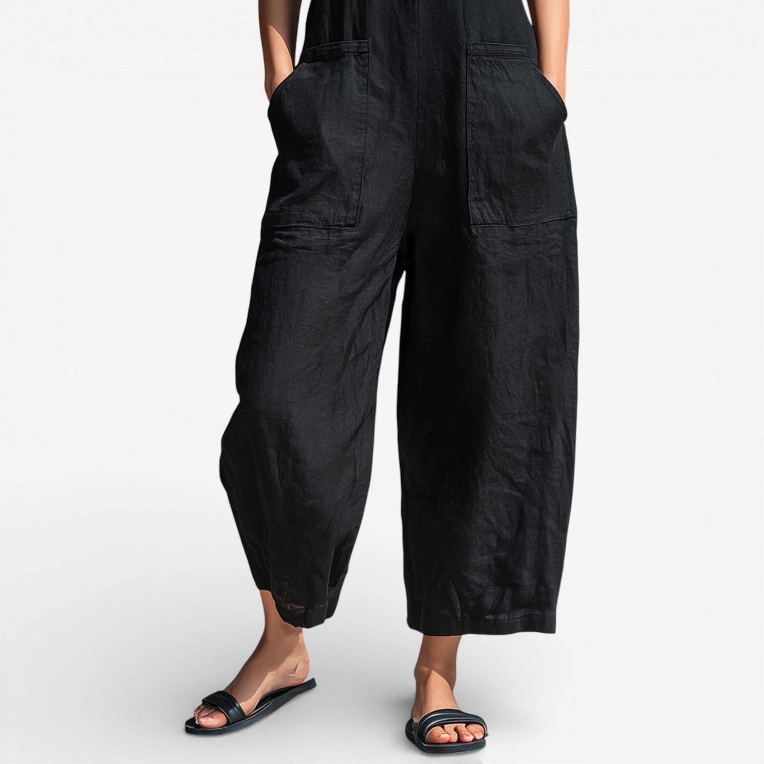 Adoracion™ Linen Wide-Leg Jumpsuit
