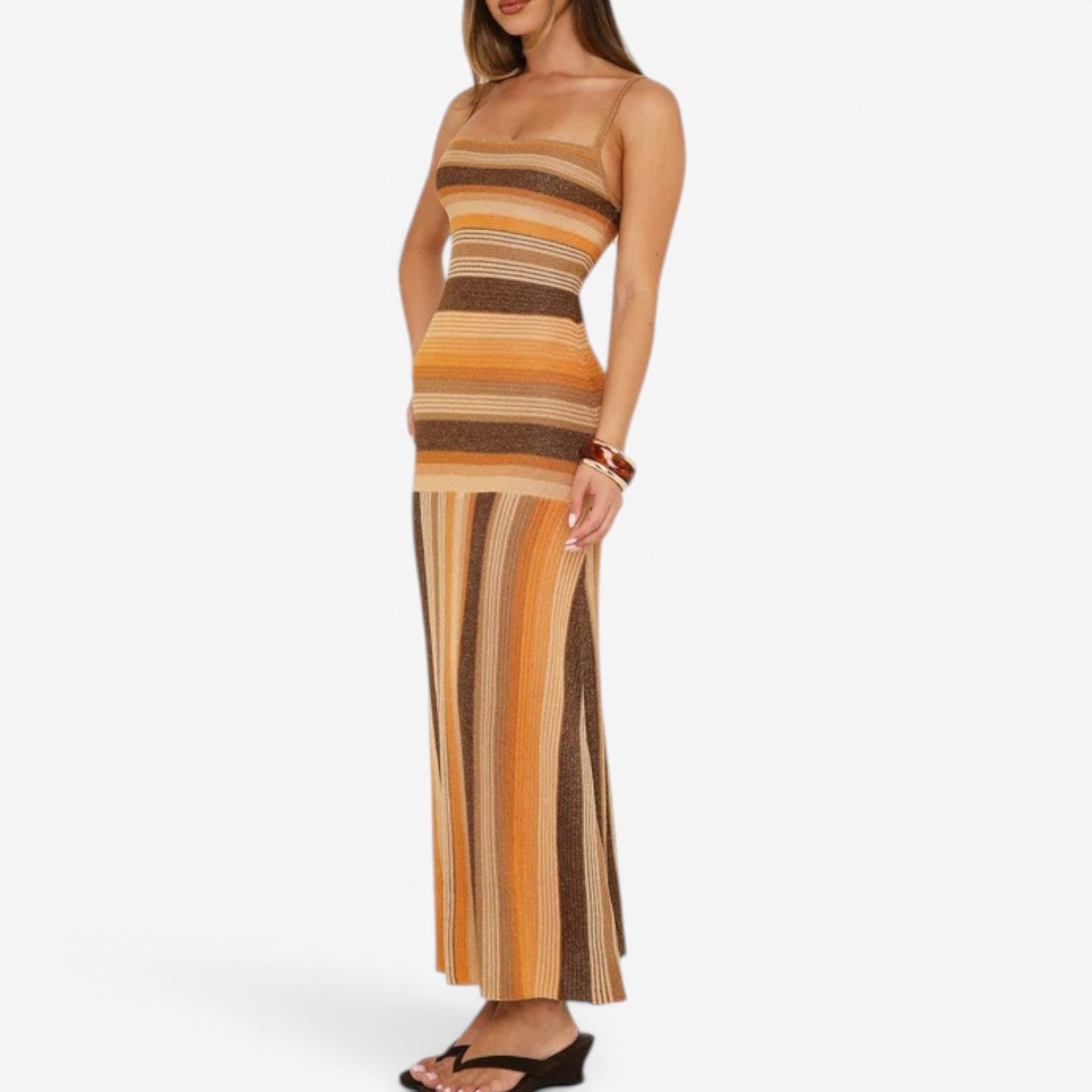 Melissa™ Long knitted dress