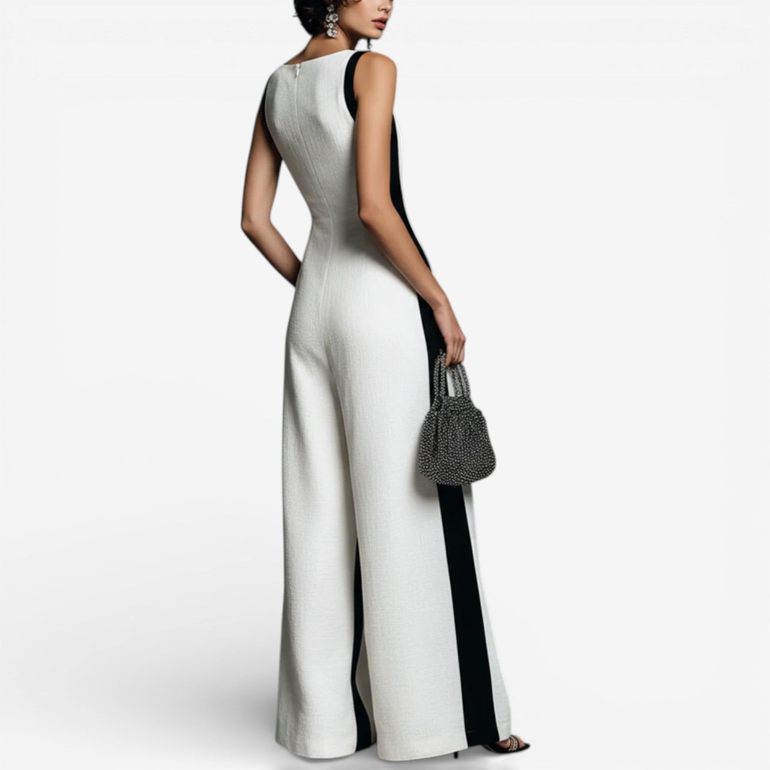 Maybelle™ Elegant Two-Tone Jumpsuit