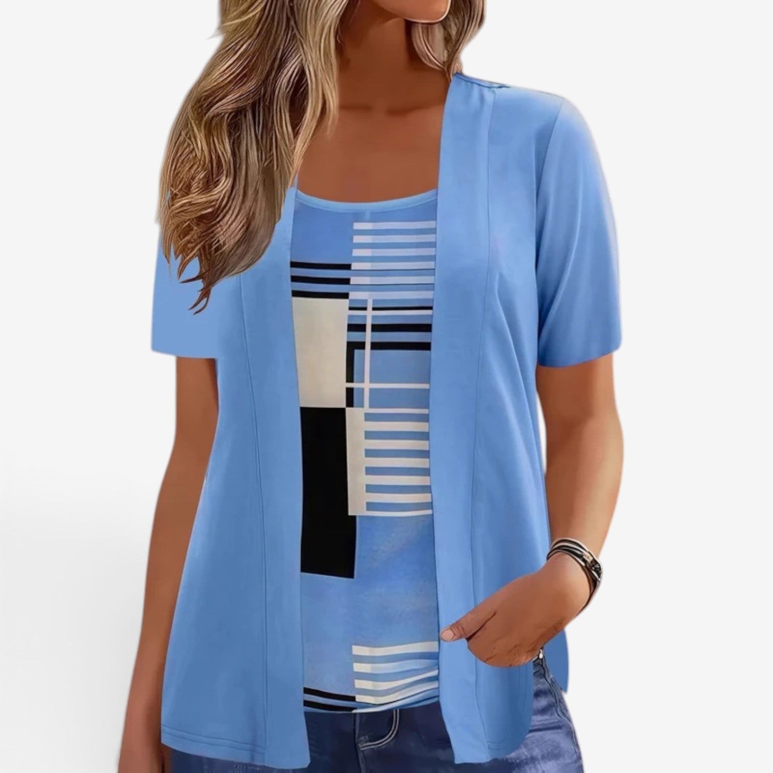 Shalaine™ Short-sleeved blouse