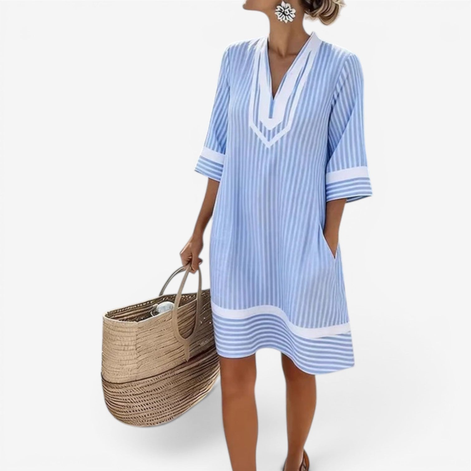Kirsten™ Striped dress