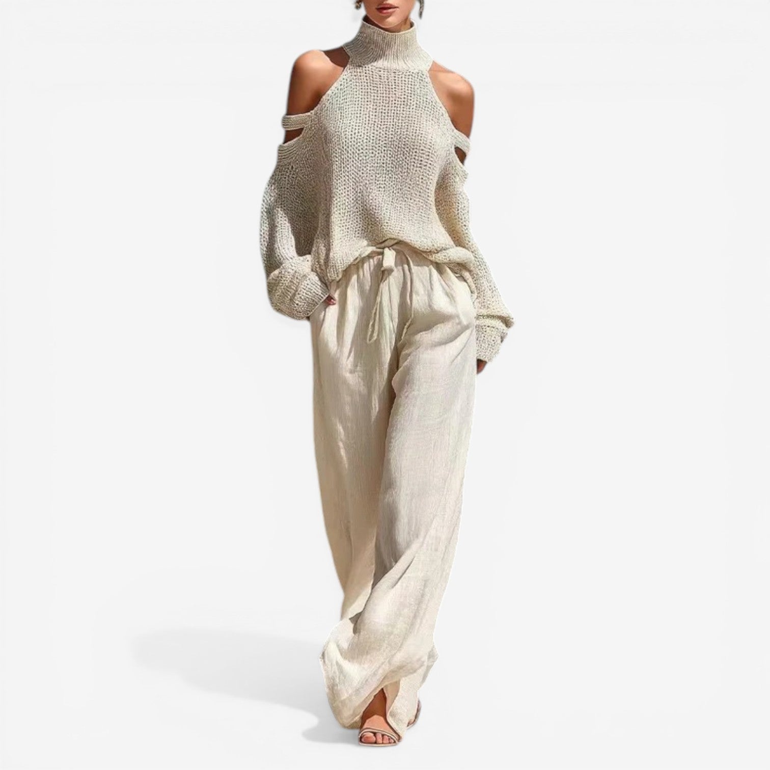 Neri™ Soft cut out sweater