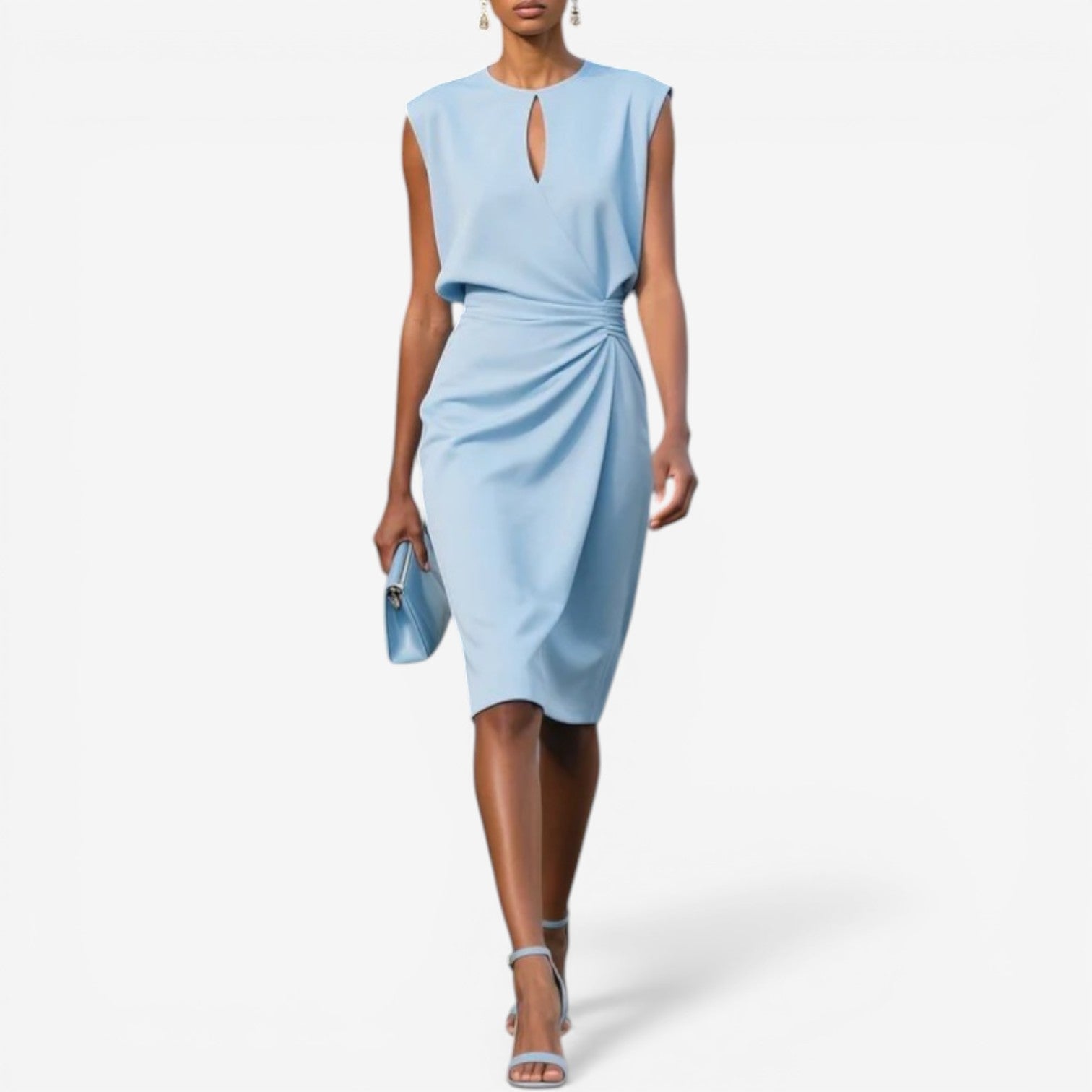 pale blue chiffon bridesmaid dresses Jasmine™ Elegant dress