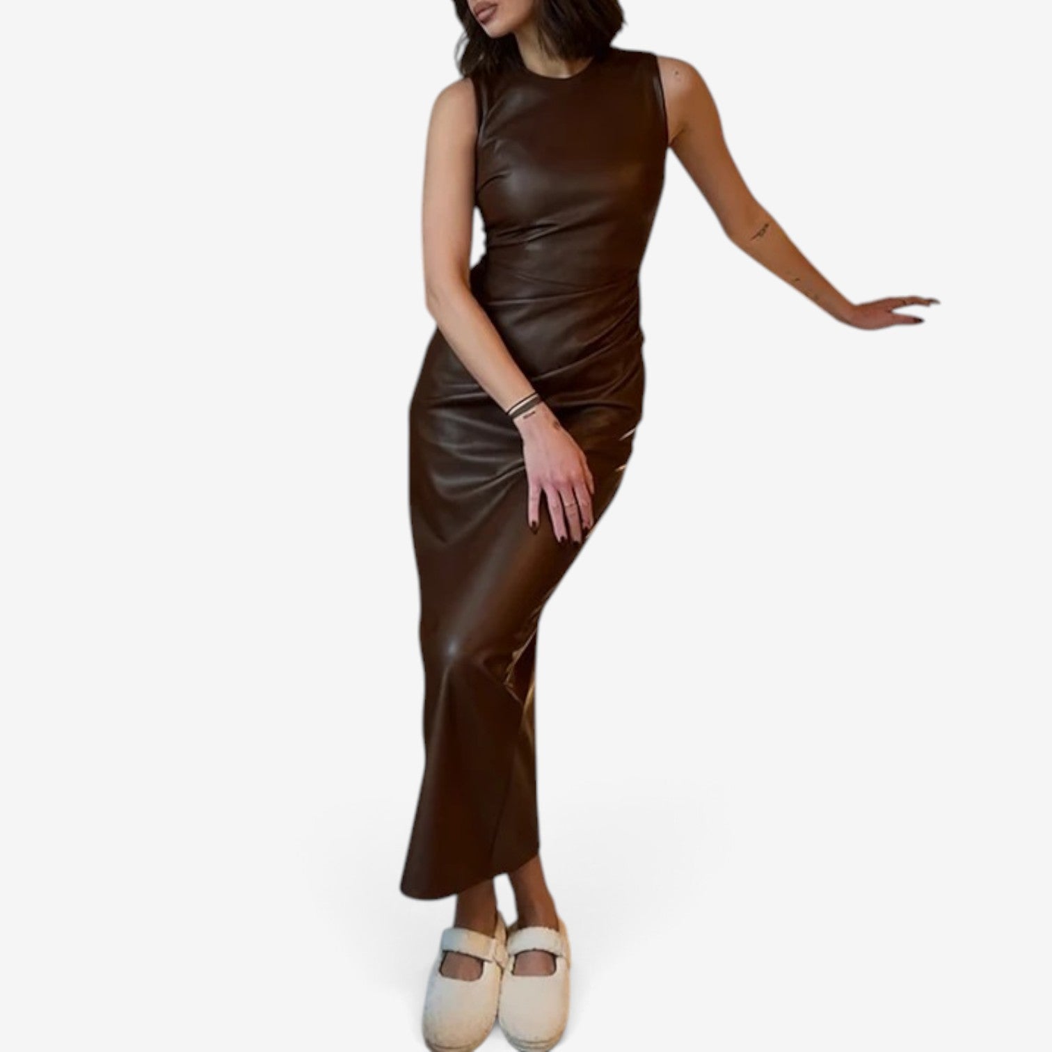 Claire™ Sleeveless midi dress