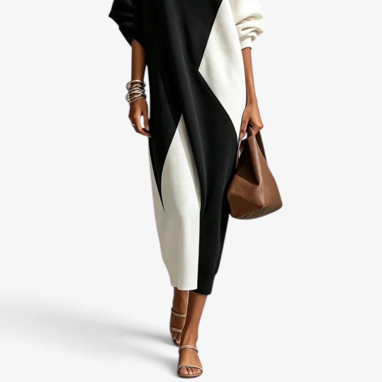 Raia™ Sweater midi dress