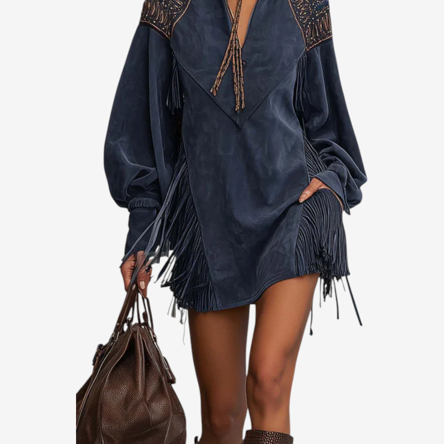 Pasolini™ Fringe Dress