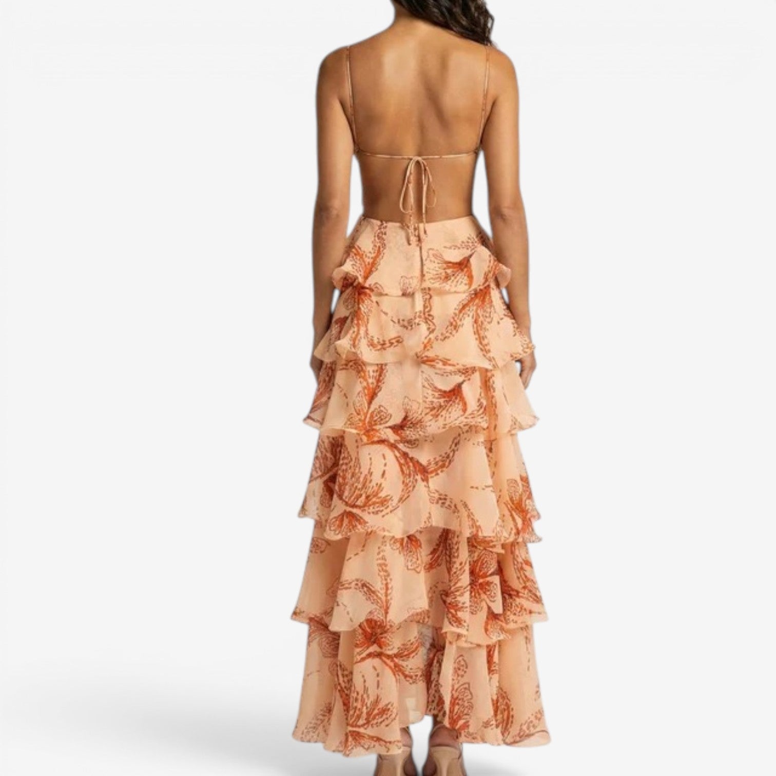 Ynna™ Long printed dress