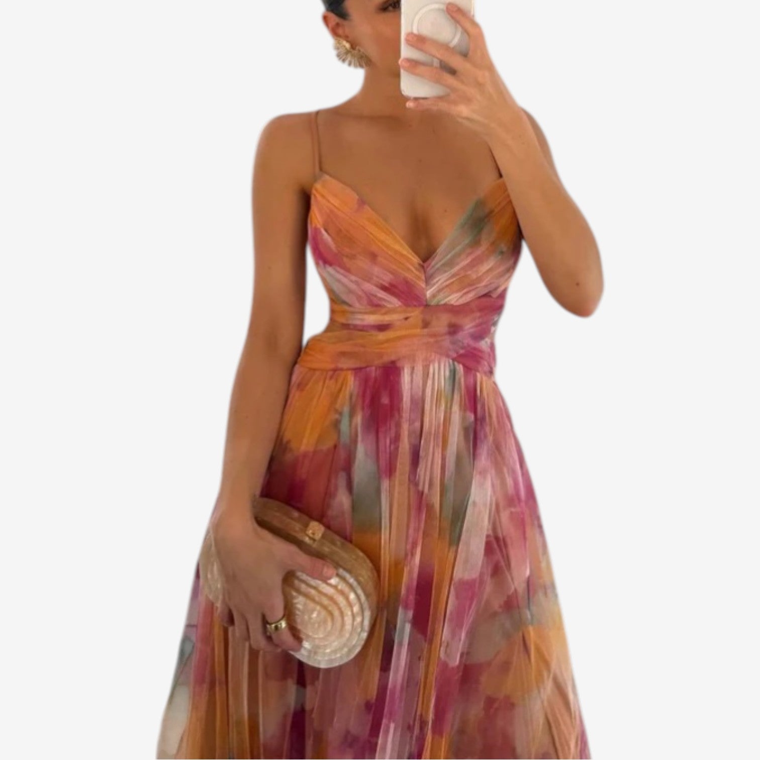 Hilda™ Floral Maxi Dress Style