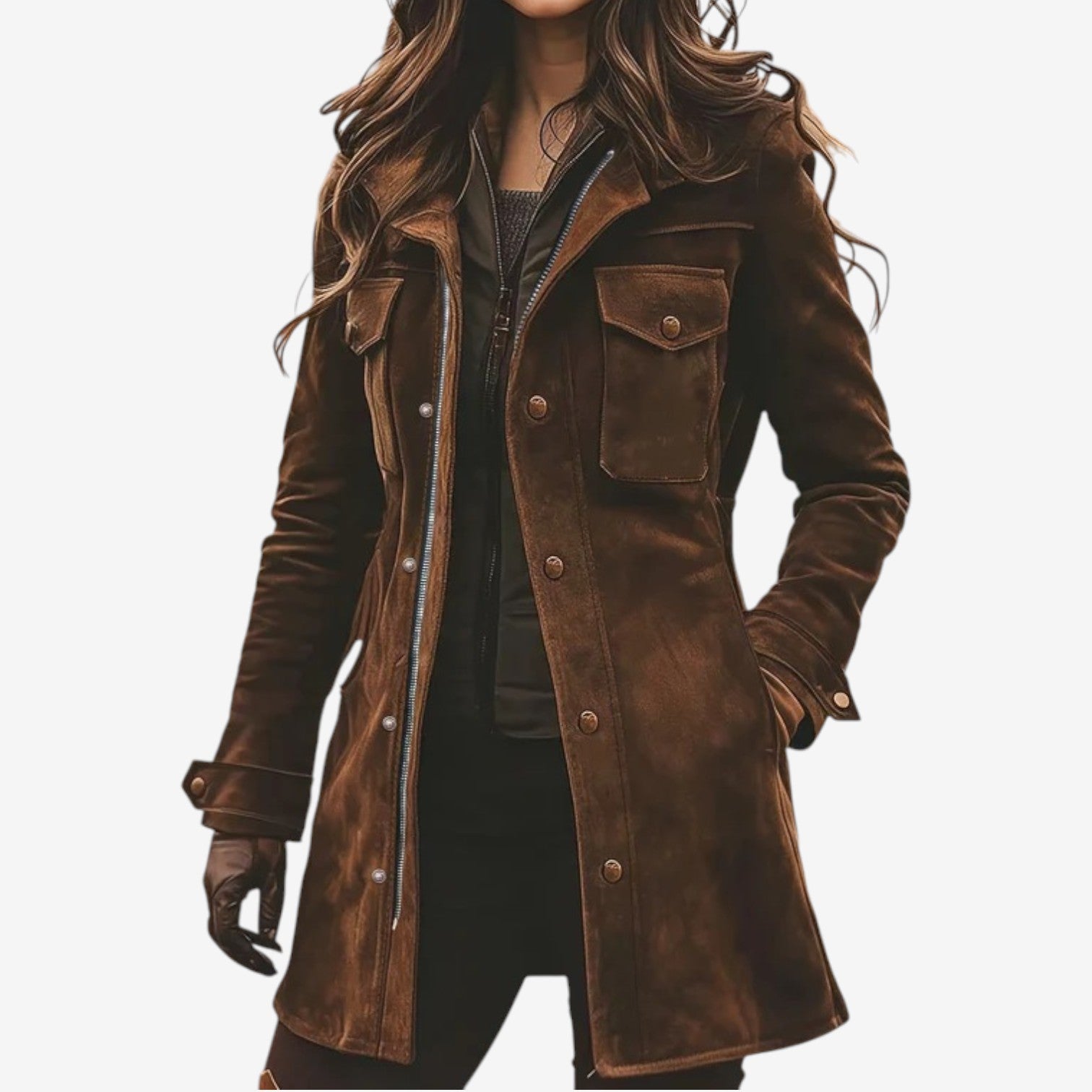 Cecyle™ Brown Coat