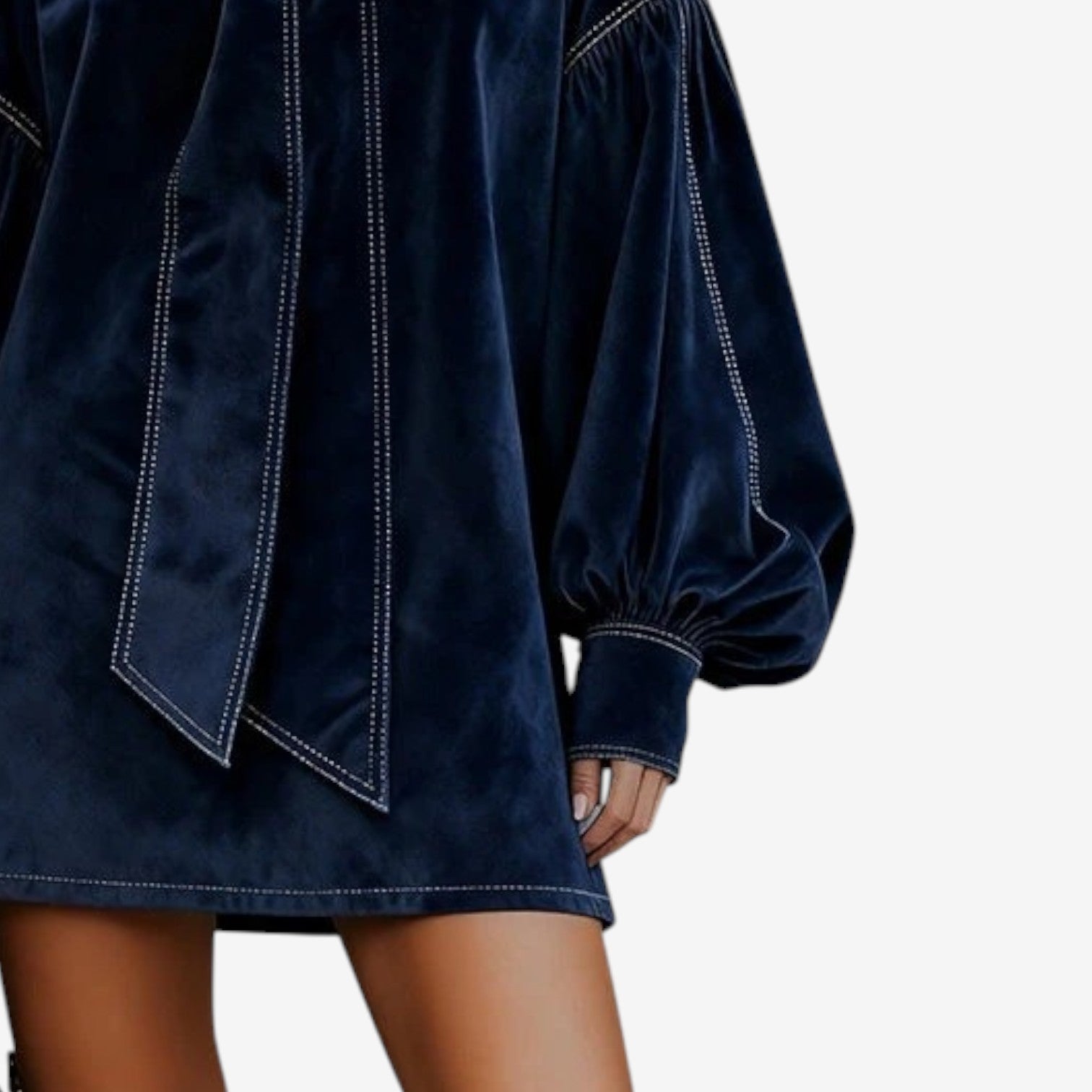 Mehmeti™ Velvet Dress