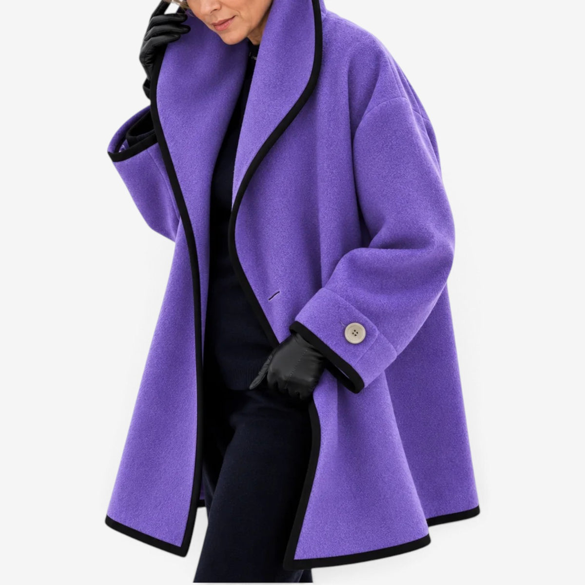 Adele™ Draped Wrap Coat