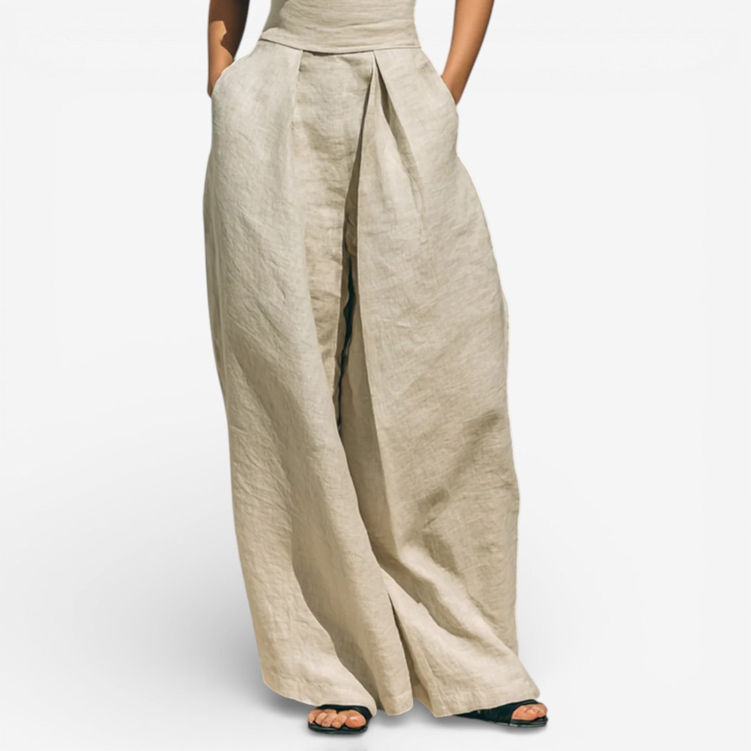 Nina™ Summer Set with Wide-Leg Pants