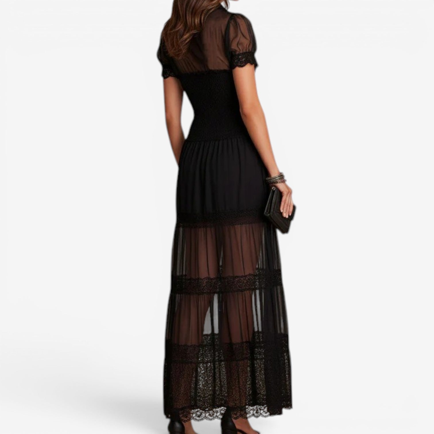 Janina™ Maxi shirt dress