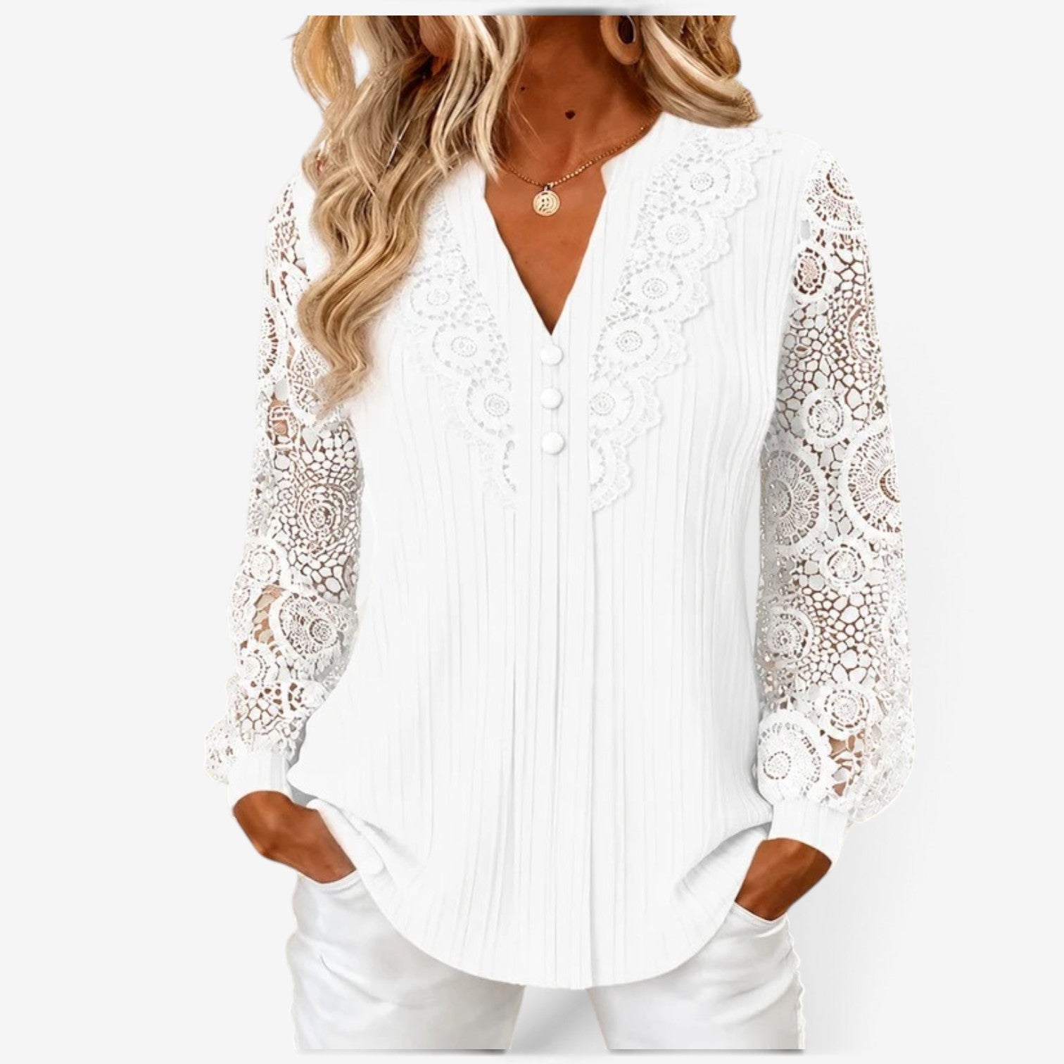 Rhea™ Long-sleeved blouse